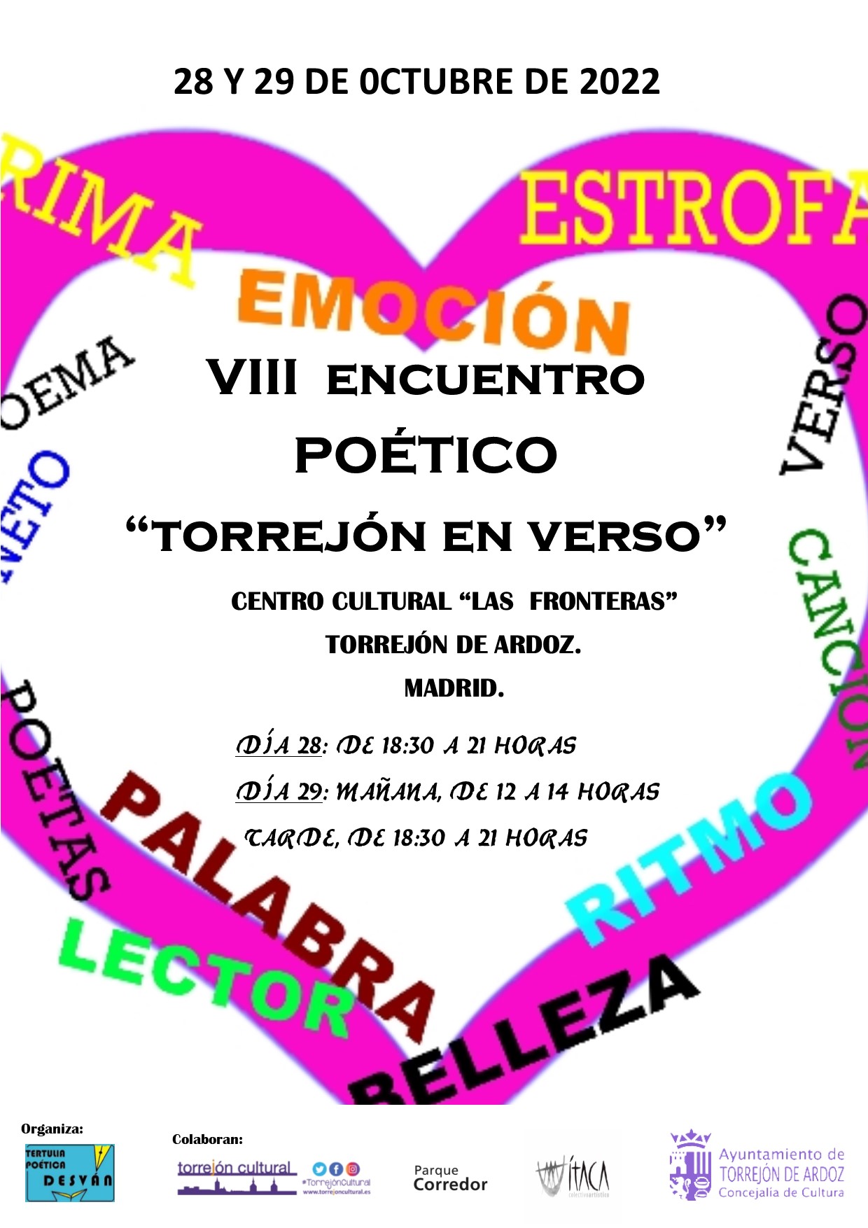 VIII Encuentro Poético "Torrejón en verso"