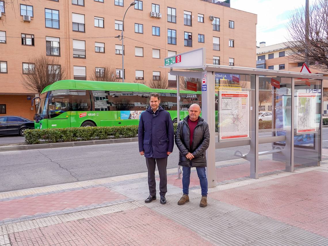 El Ayuntamiento de Torrejón de Ardoz ha reformado 46 paradas de autobús repartidas por toda la ciudad para hacerlas más accesibles a las personas con movilidad reducida