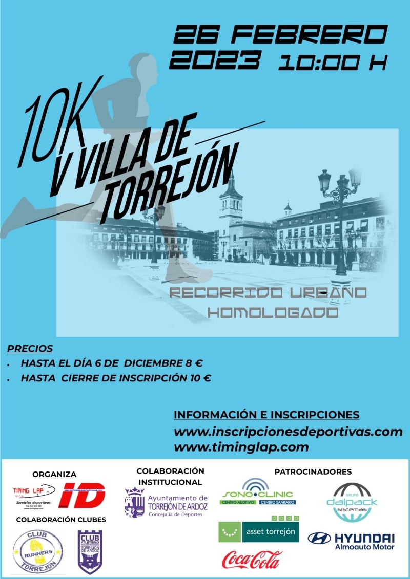 V 10K VILLA DE TORREJÓN