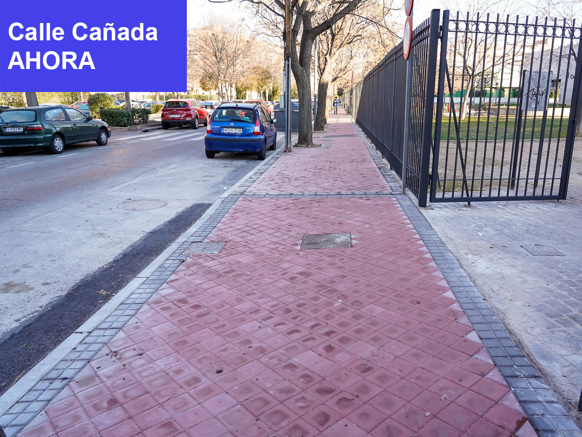 Plan Renovación Aceras - Calle Cañada