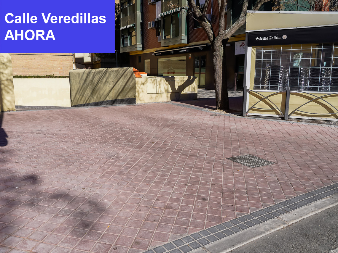 Plan Renovación Aceras - Calle Veredilla