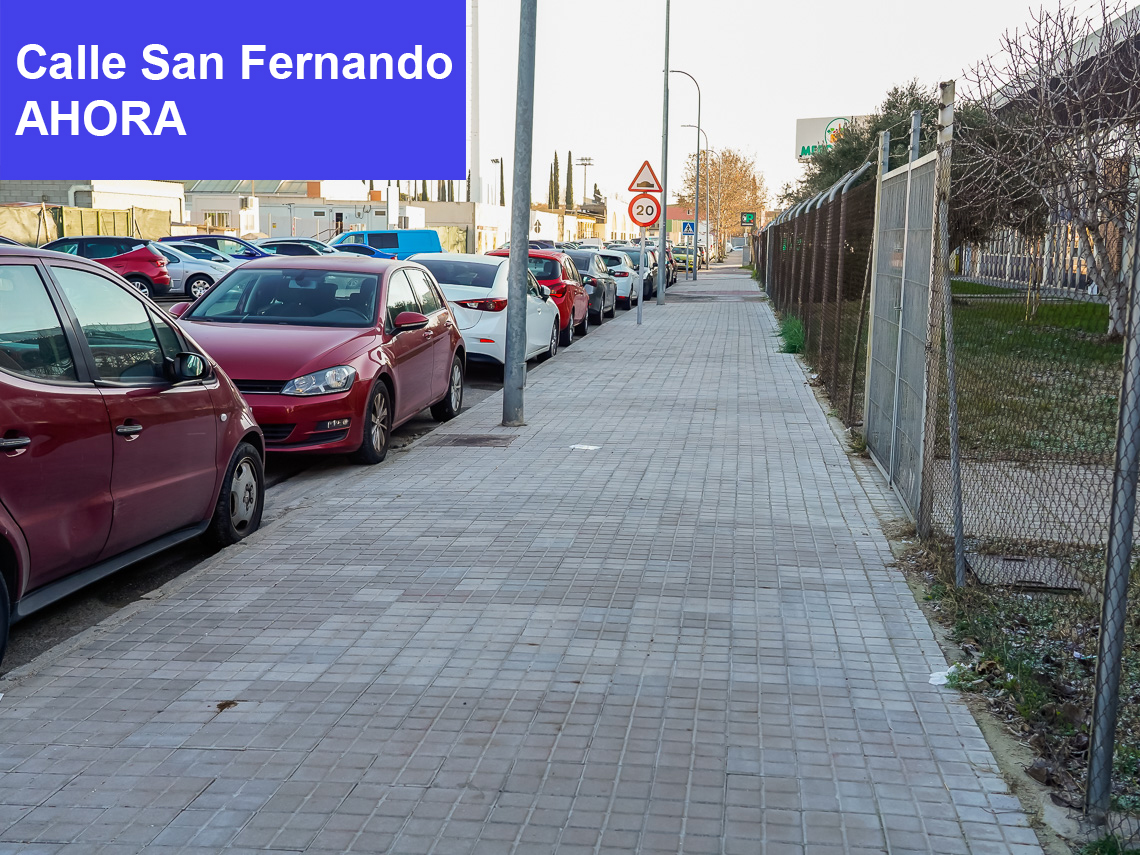 Plan Renovación Aceras - Calle San Fernando