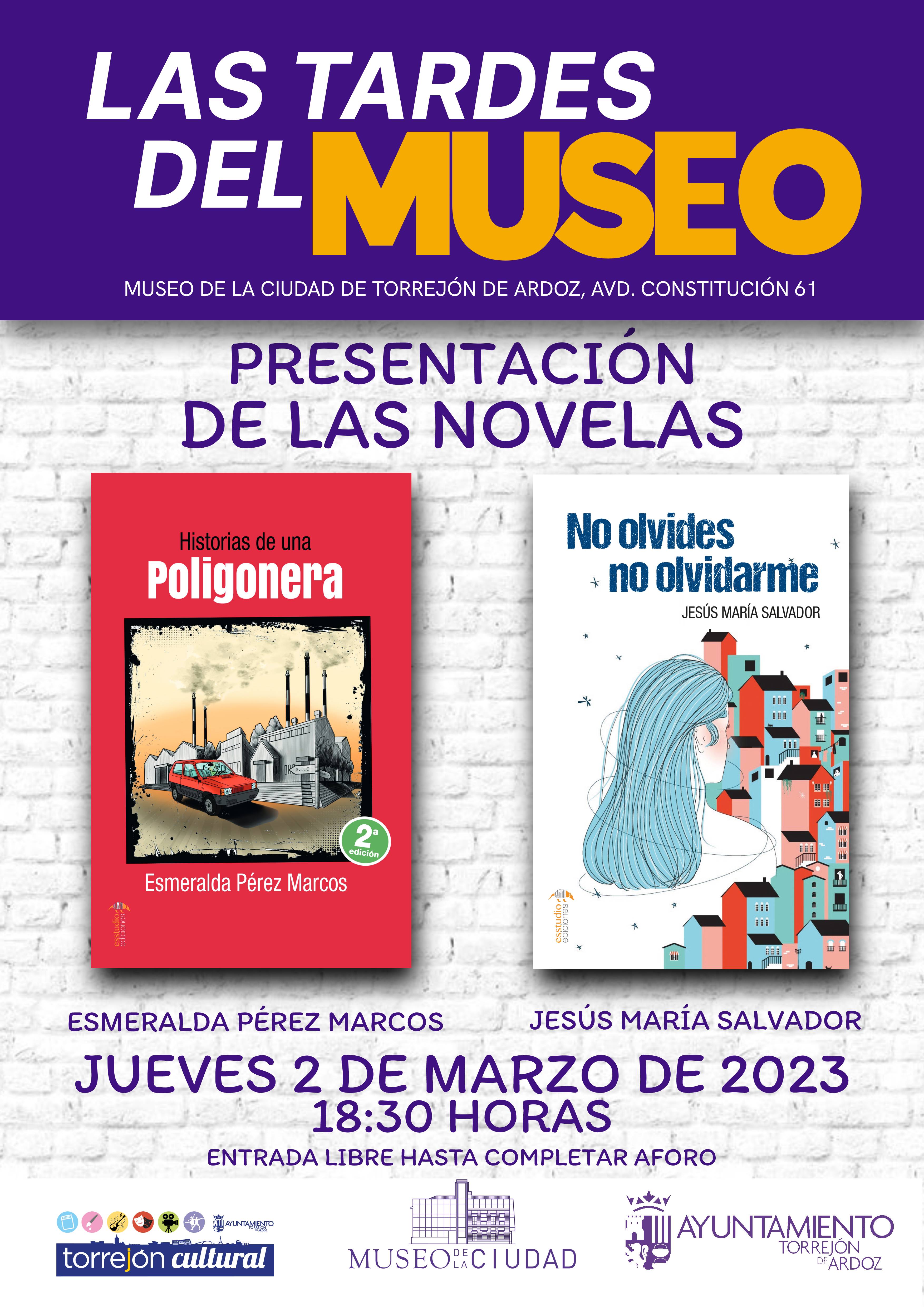 Presentación de novelas de autores locales