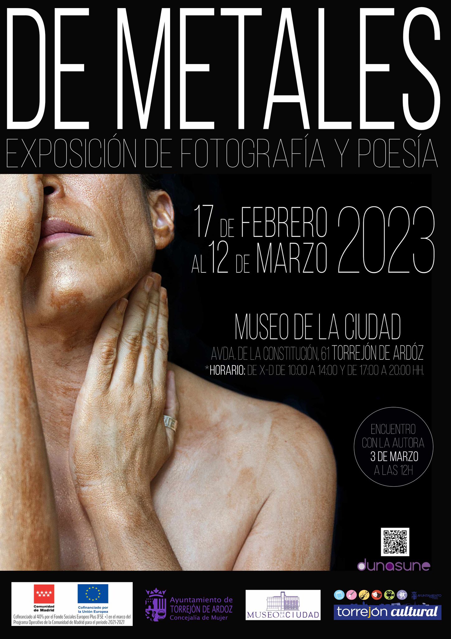Exposición de fotografía y poesía "De metales"