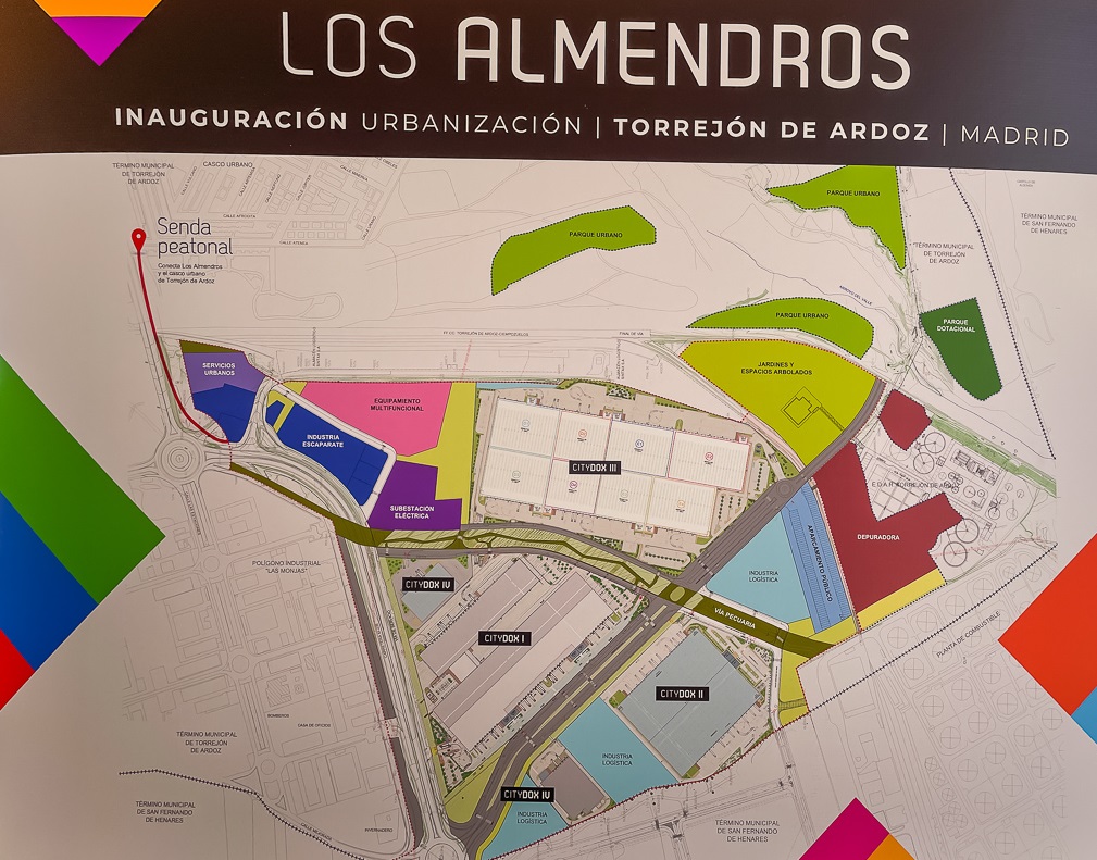 Finalizadas las obras de urbanización del nuevo Polígono Los Almendros que está creando más de 1.000 empleos con la llegada de nuevas grandes empresas a la ciudad