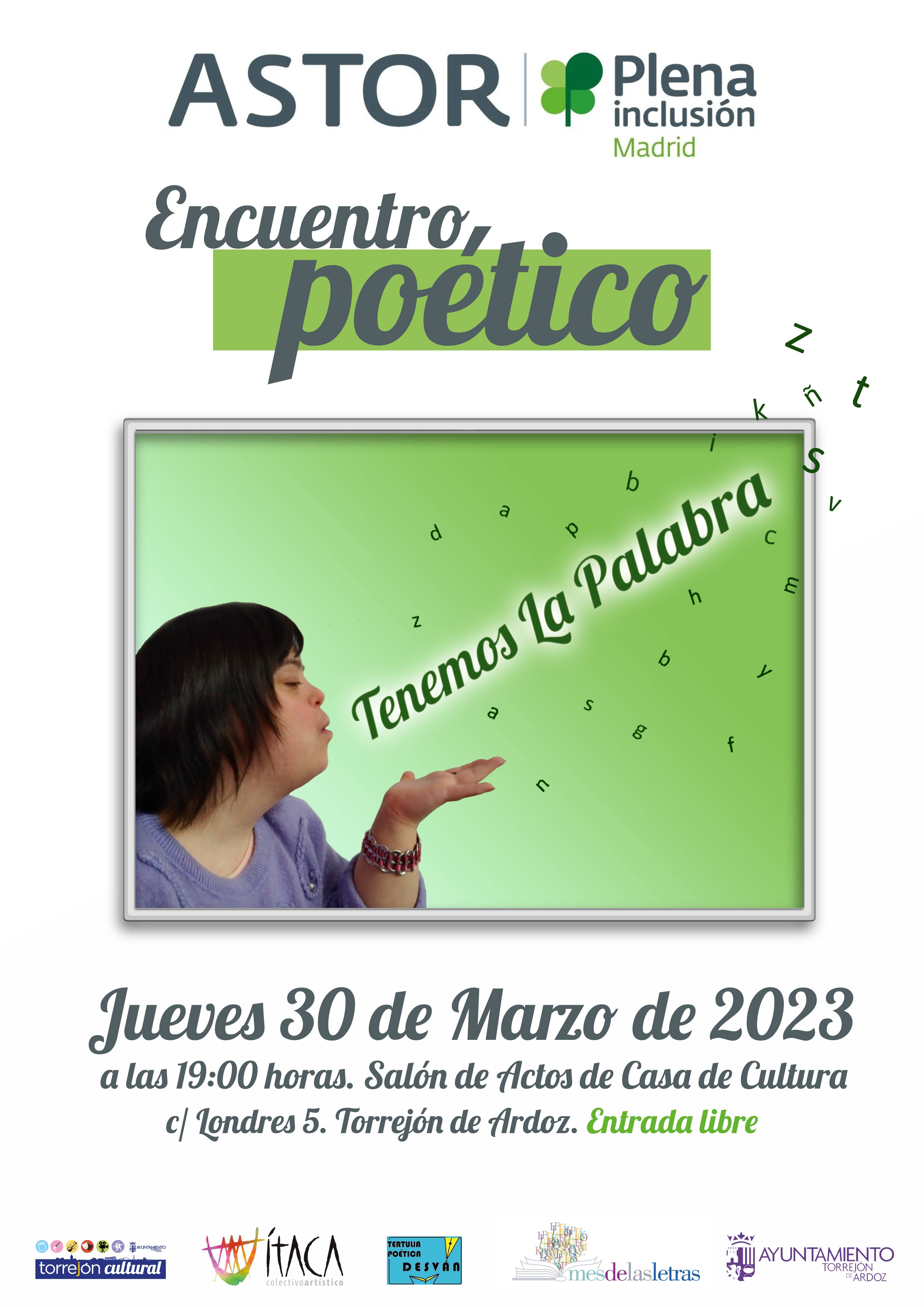 Encuentro poético de Astor: Tenemos la palabra