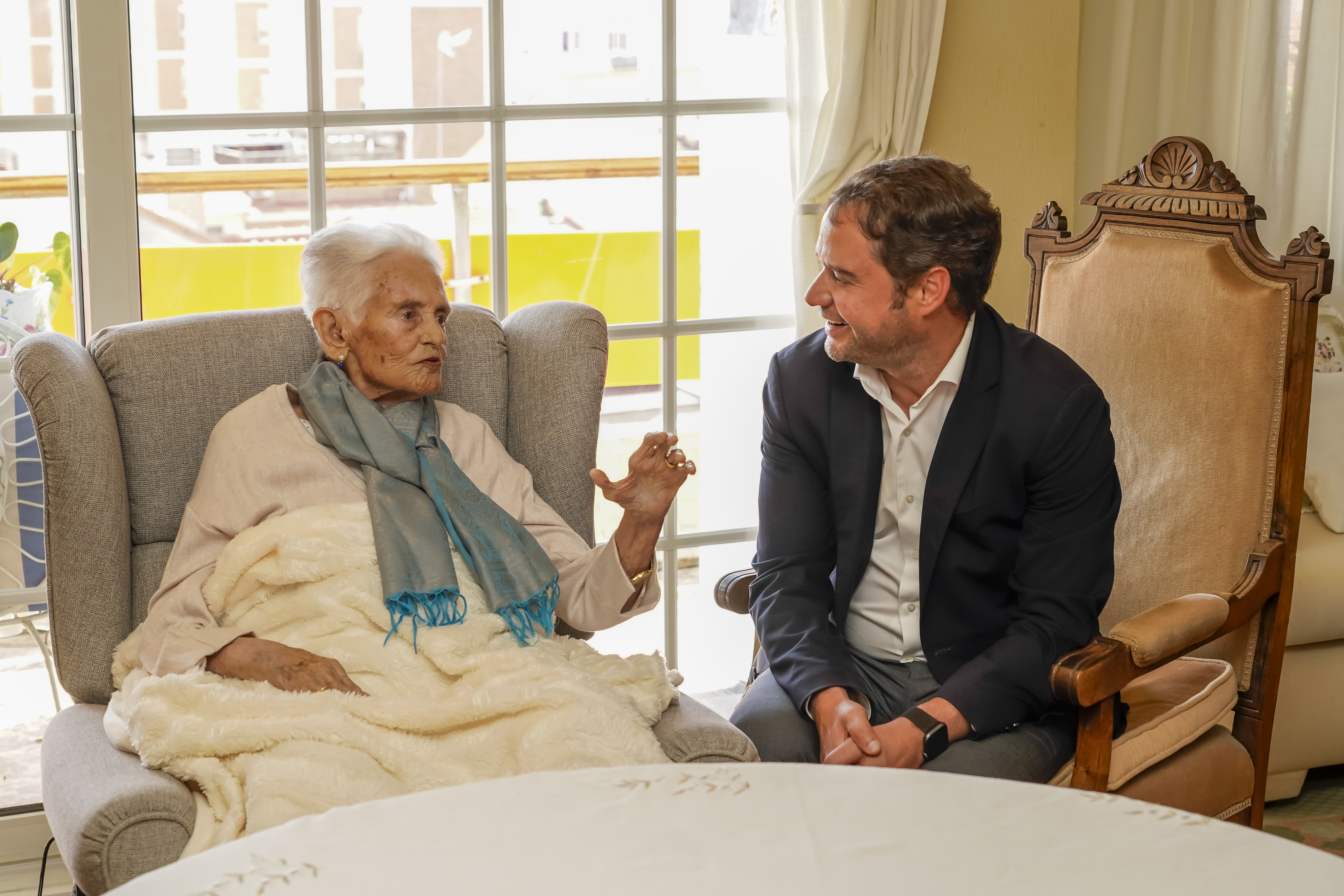 Julia García Sánchez, la primera mujer concejala del Ayuntamiento de Torrejón de Ardoz cumple 100 años