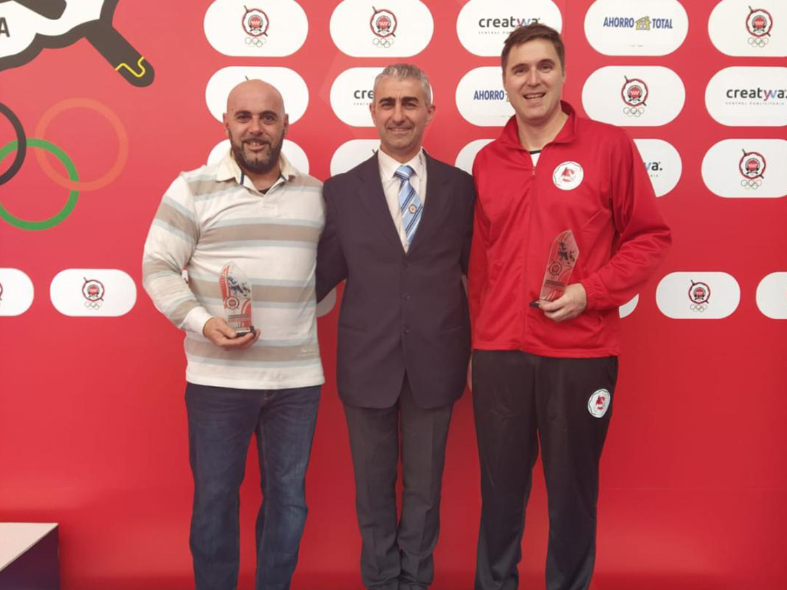 Javier Arreba quedó campeón en la categoría M3 y José Pizarro fue plata en M4