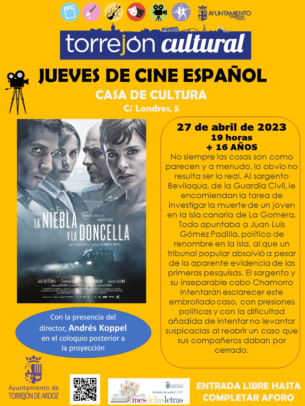 Jueves de Cine Español: La niebla y la doncella