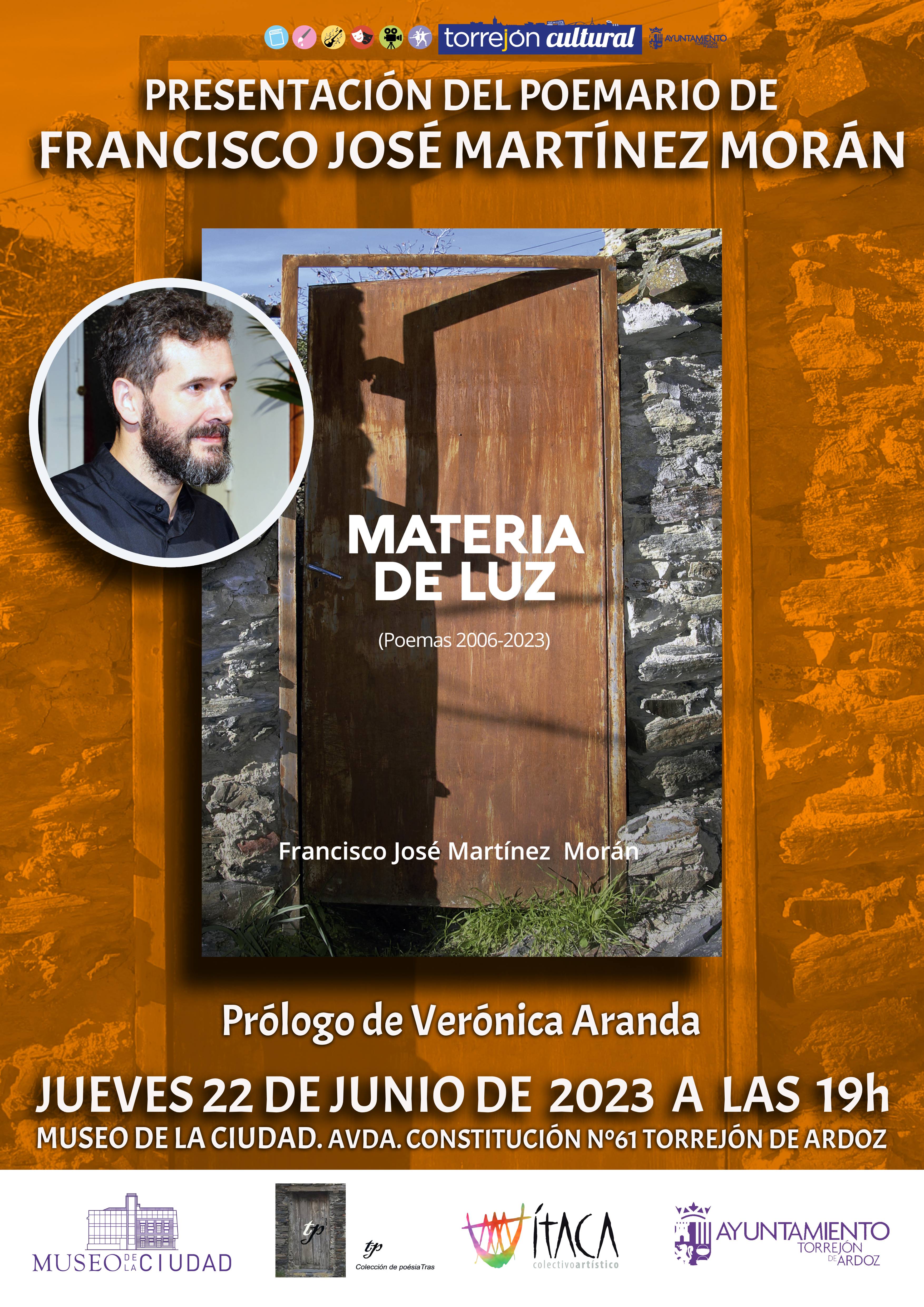 Presentación del poemario de Francisco José Martínez Morán