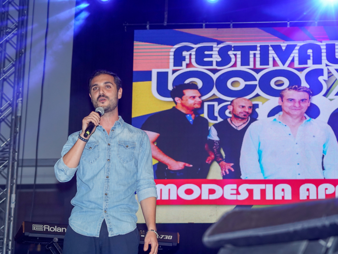 Festival Locos X los 80 -Alejandro Navarro Prieto, alcalde de Torrejón de Ardoz