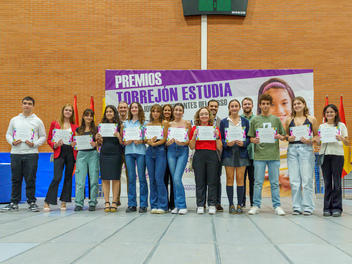 Premios Torrejón Estudia - 1º de Bachillerato