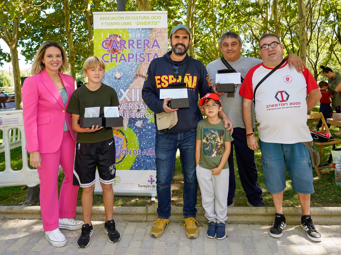 13º Aniversario Parque Europa - Entrega premios Torneo Chapas