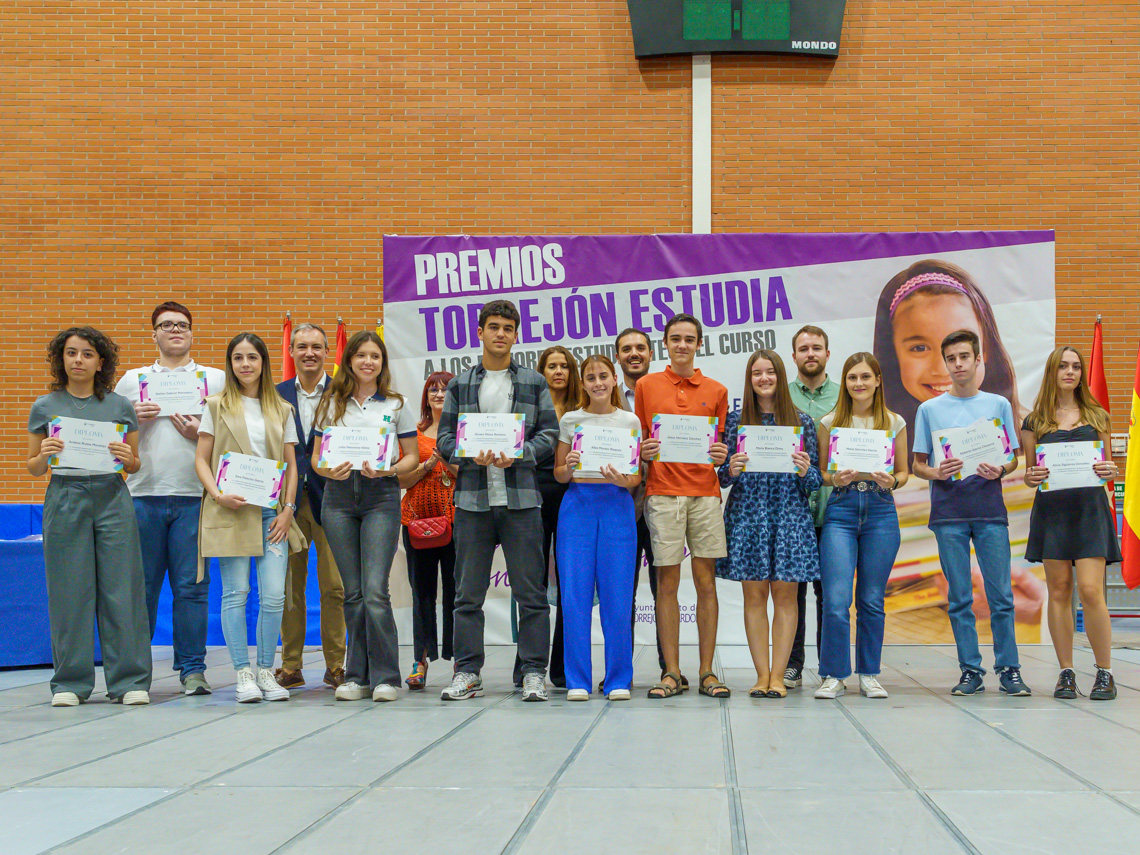 Premios Torrejón Estudia - 2º de Bachillerato
