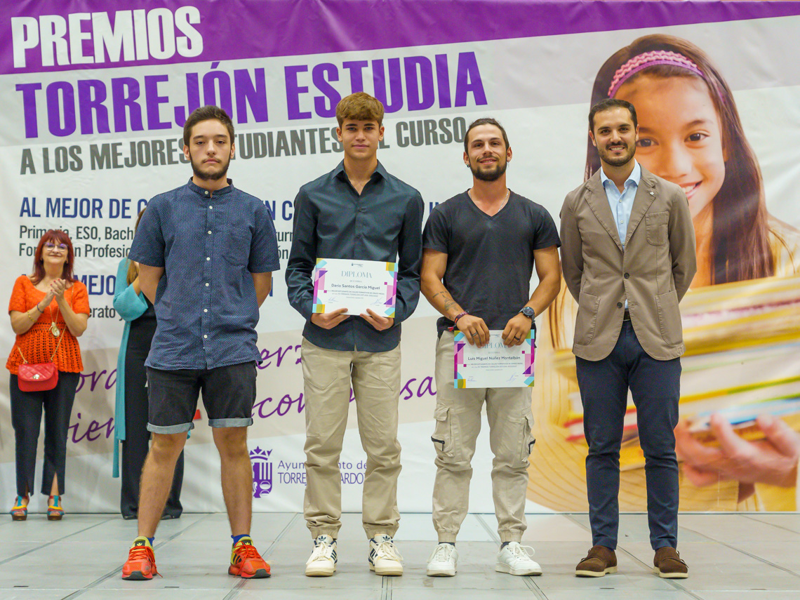 Premios Torrejón Estudia 2022-2023 - Grado Medio