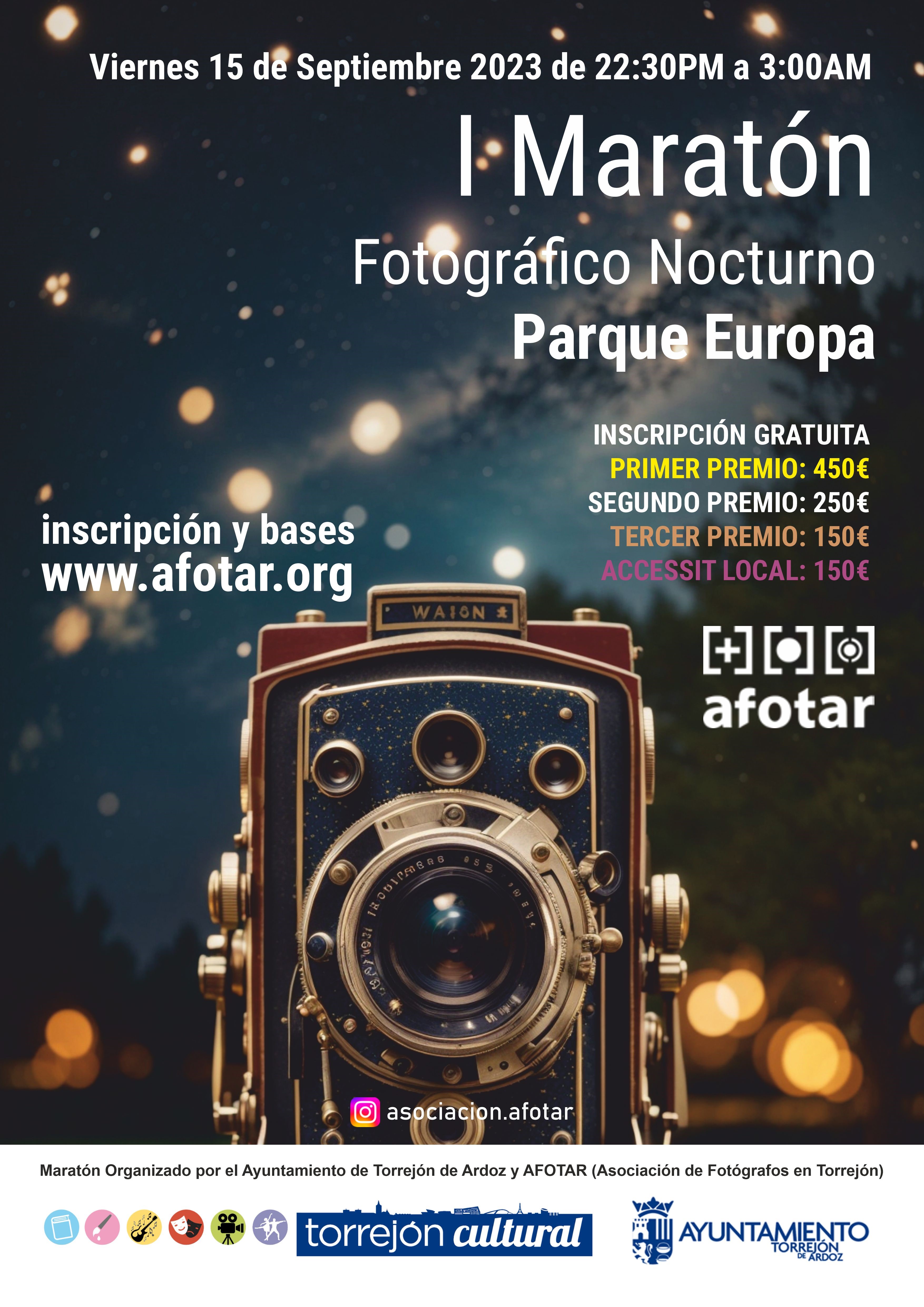 I Maratón Fotográfico Nocturno Parque Europa