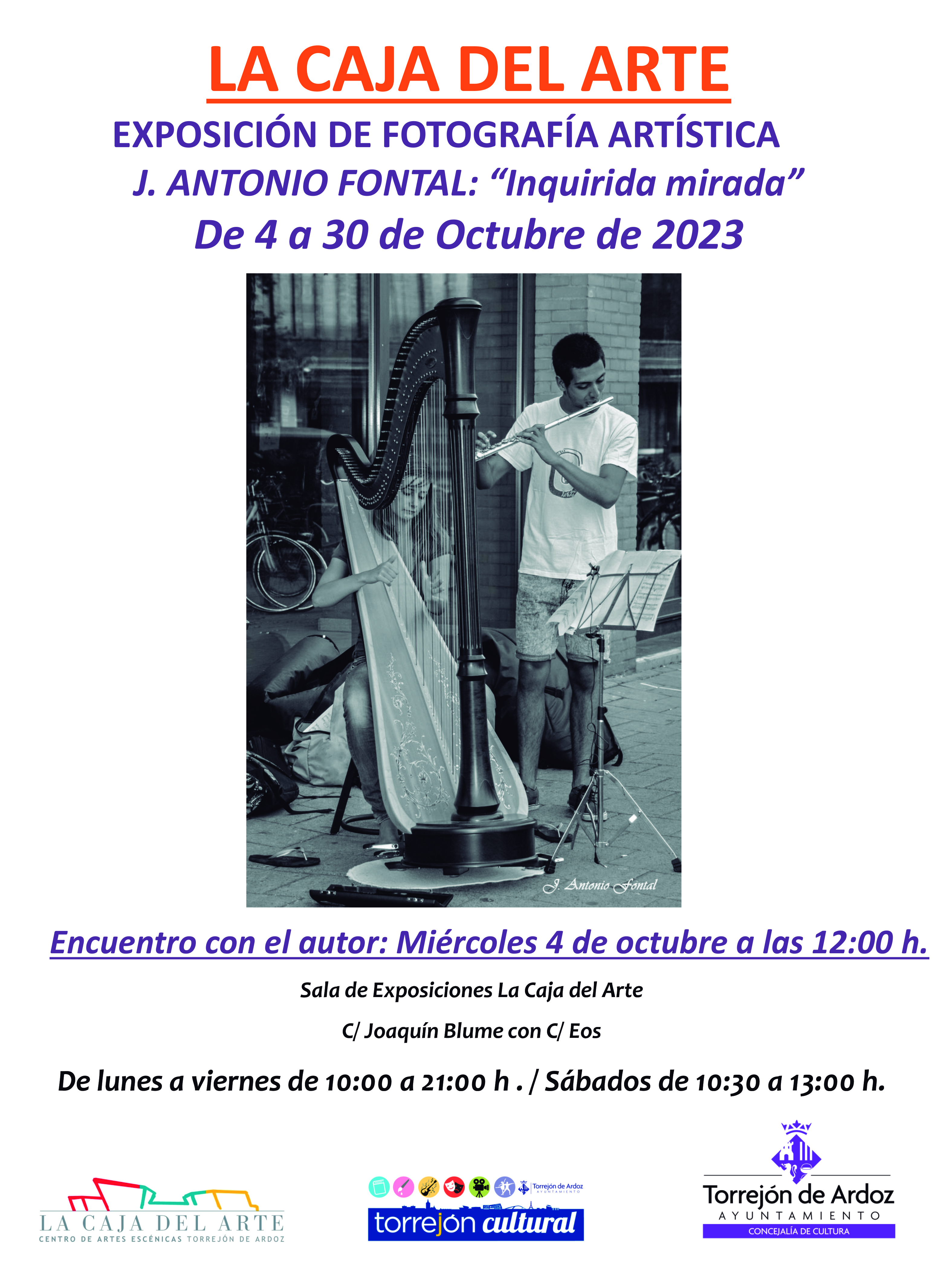 Exposición de fotografía artística: "Inquirida mirada"