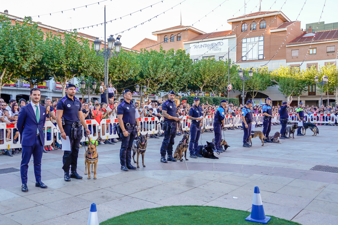 Fiestas Patronales 2023 - Exhibición Unidad Canina Policía Local