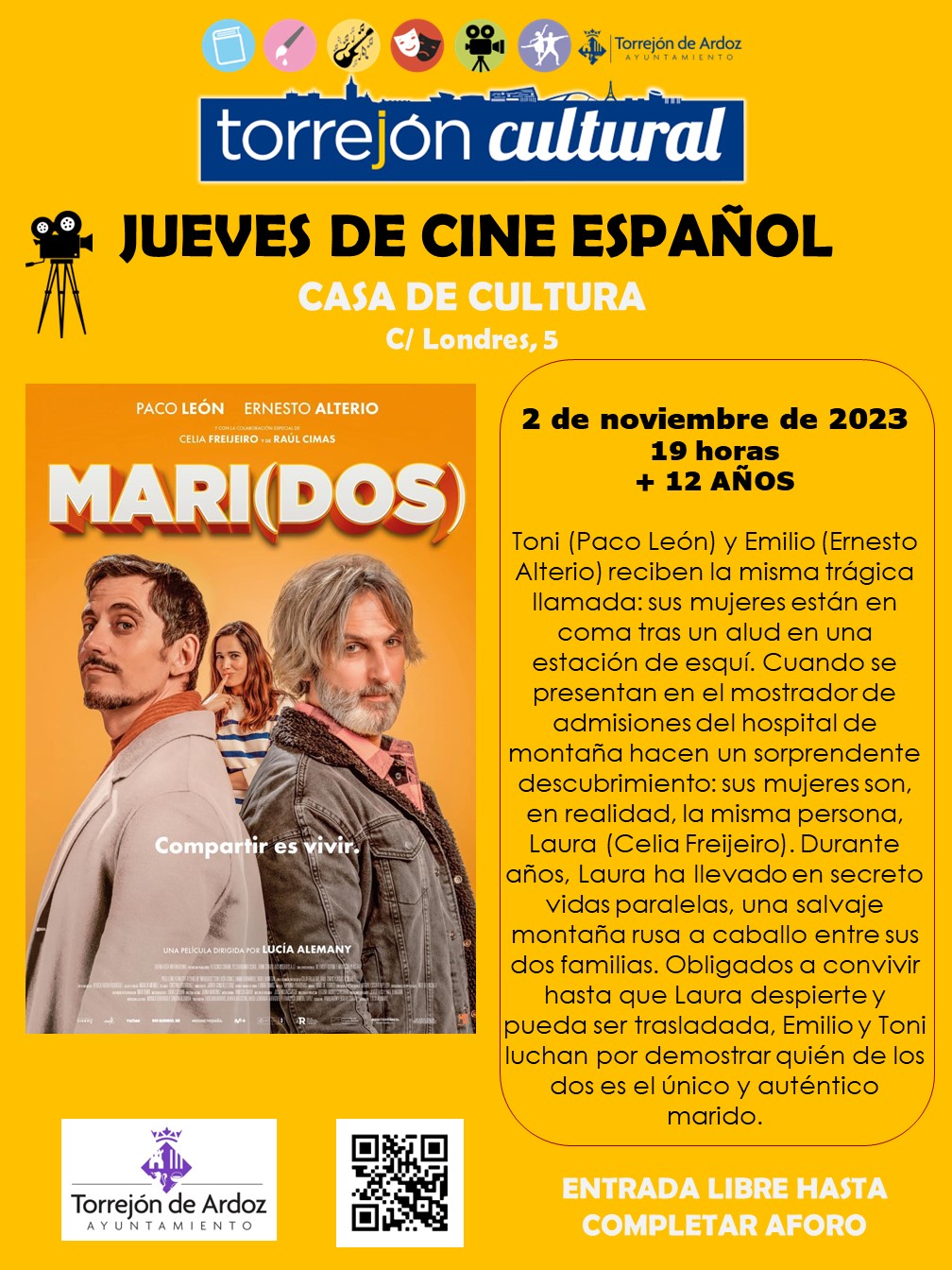 Jueves de Cine Español: Mari(dos)