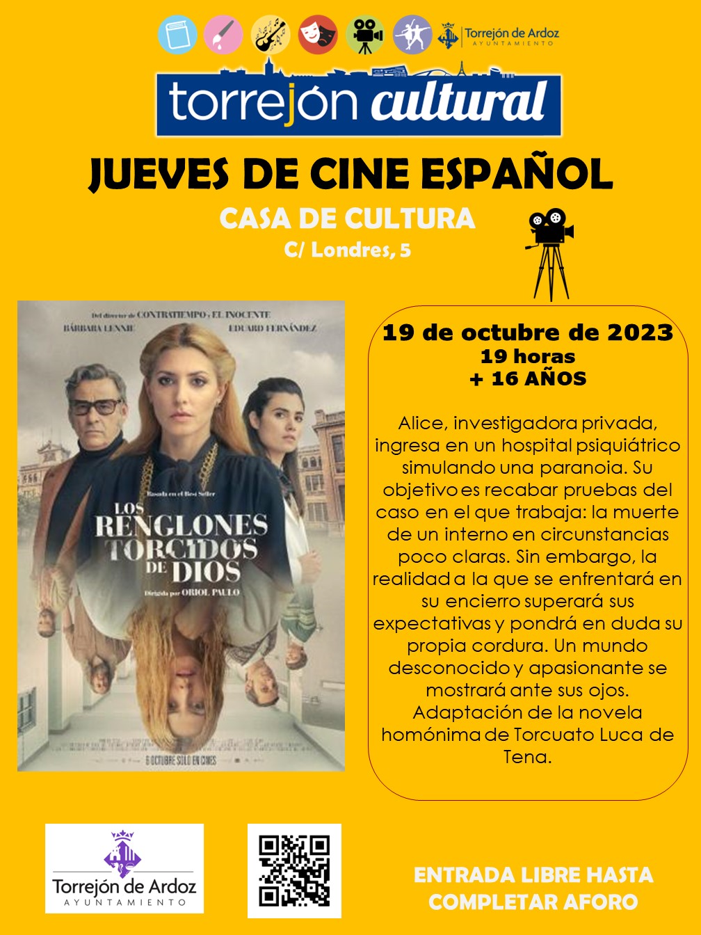 Jueves de Cine: Los renglones torcidos de Dios