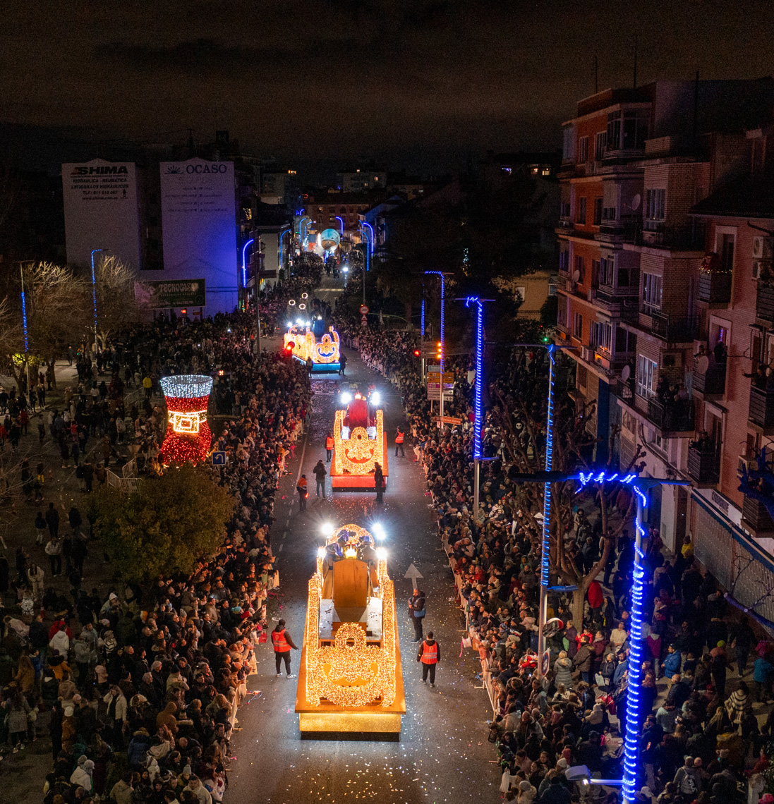 Gran Cabalgata de Reyes de Luz