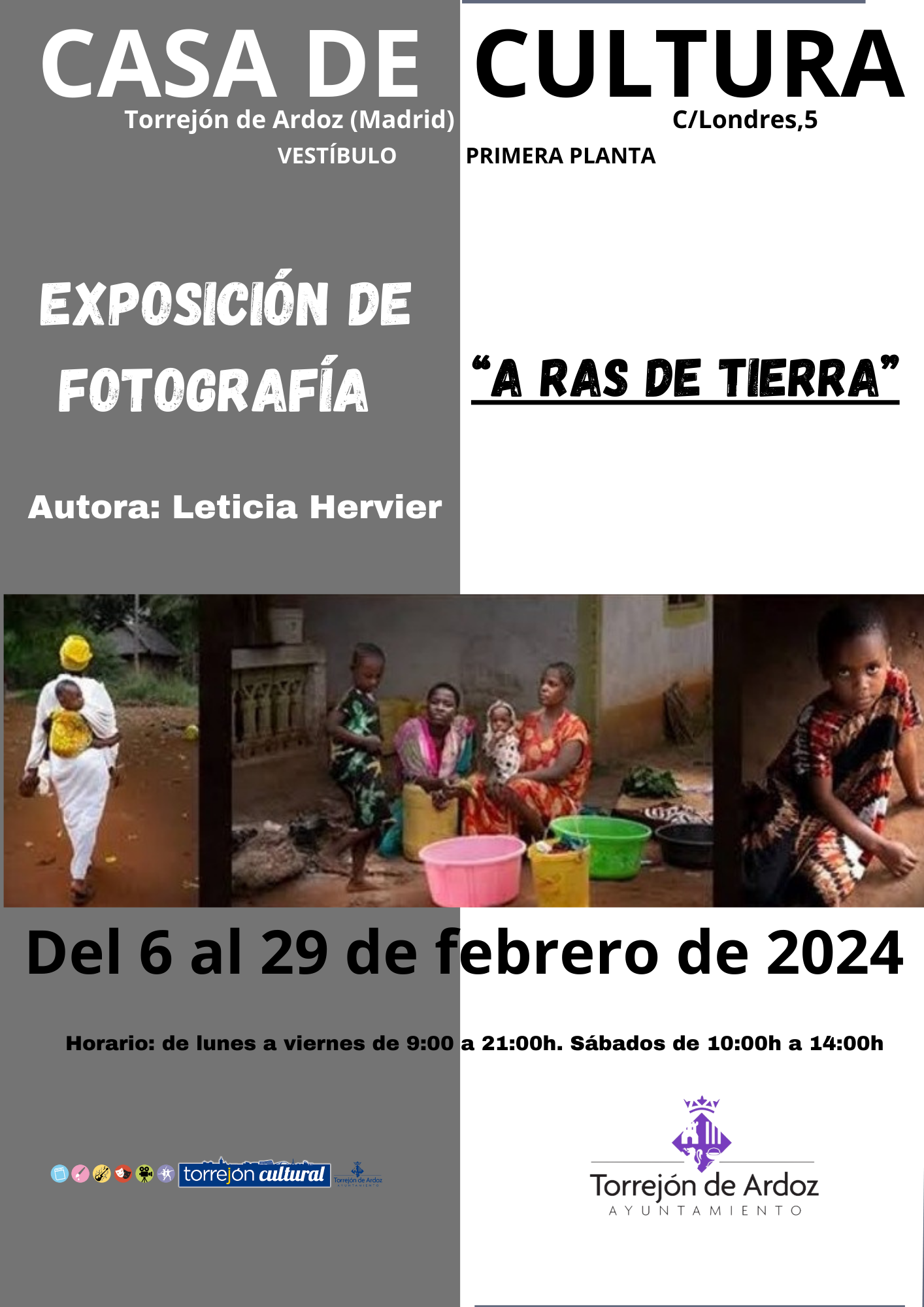 Exposición de fotografía "A ras de tierra"