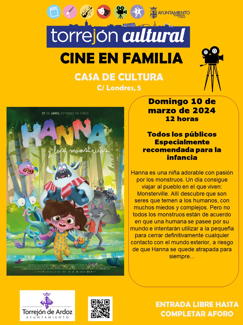 Cine en familia: Hanna y los monstruos