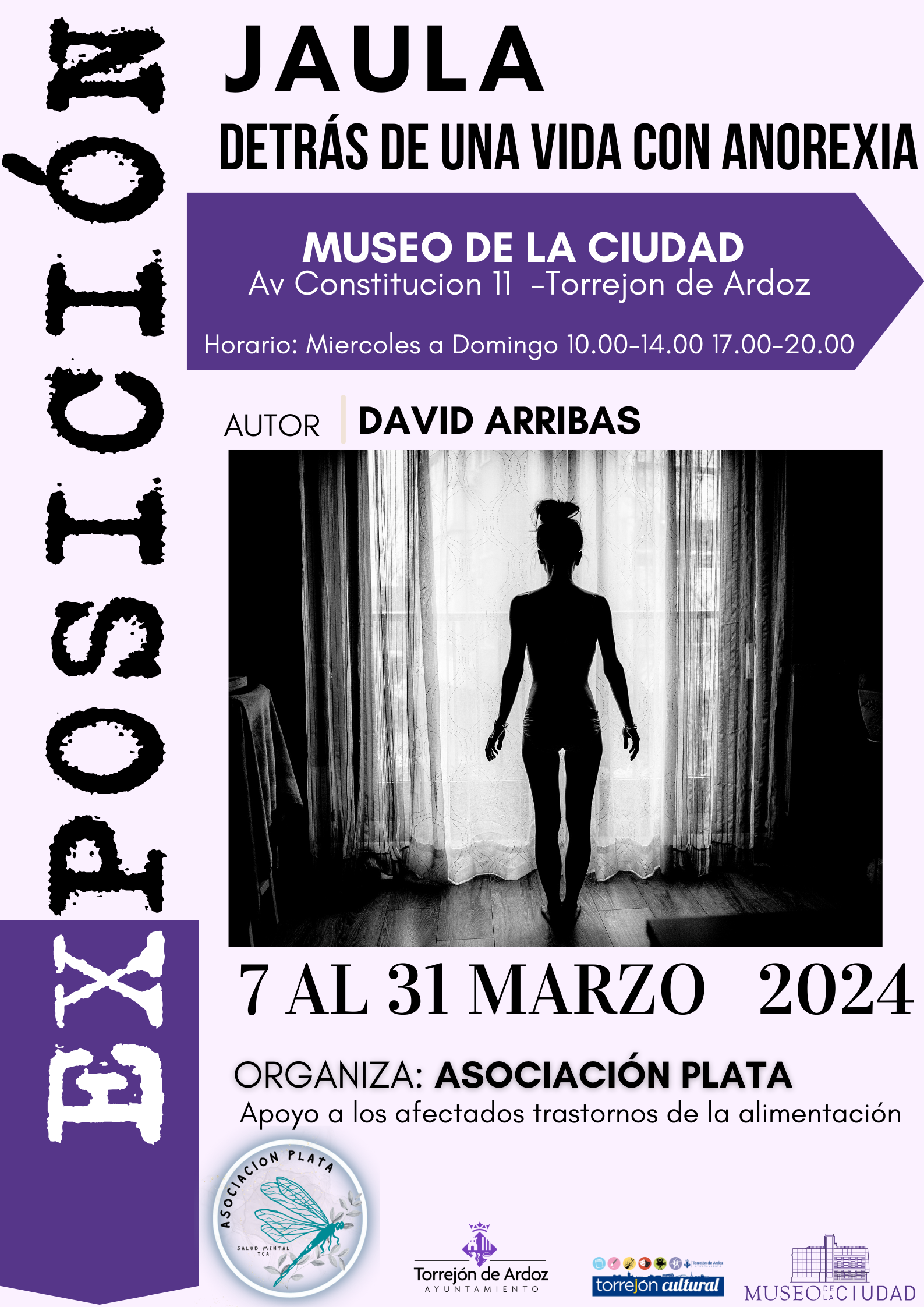 Exposición Jaula, detrás de una vida con anorexia