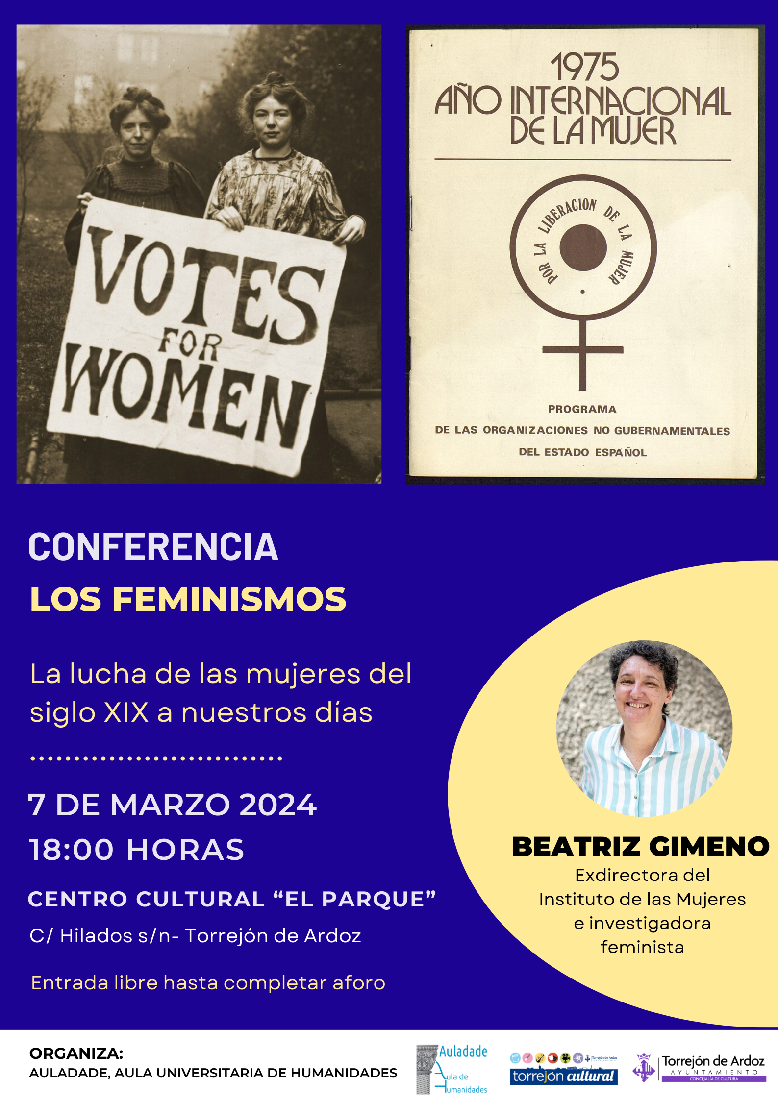 Conferencia: Los feminismos