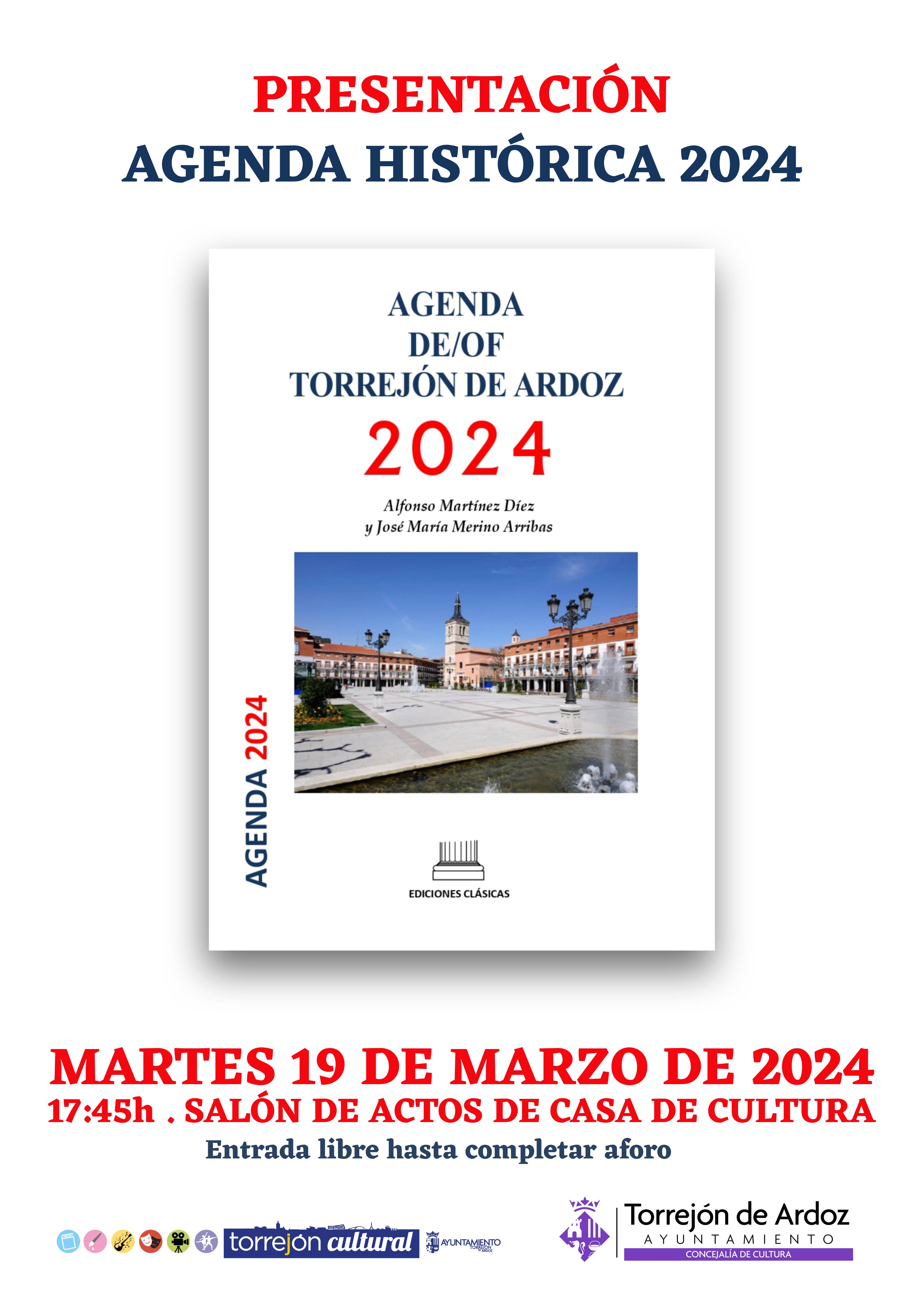 Presentación Agenda Histórica de Torrejón de Ardoz