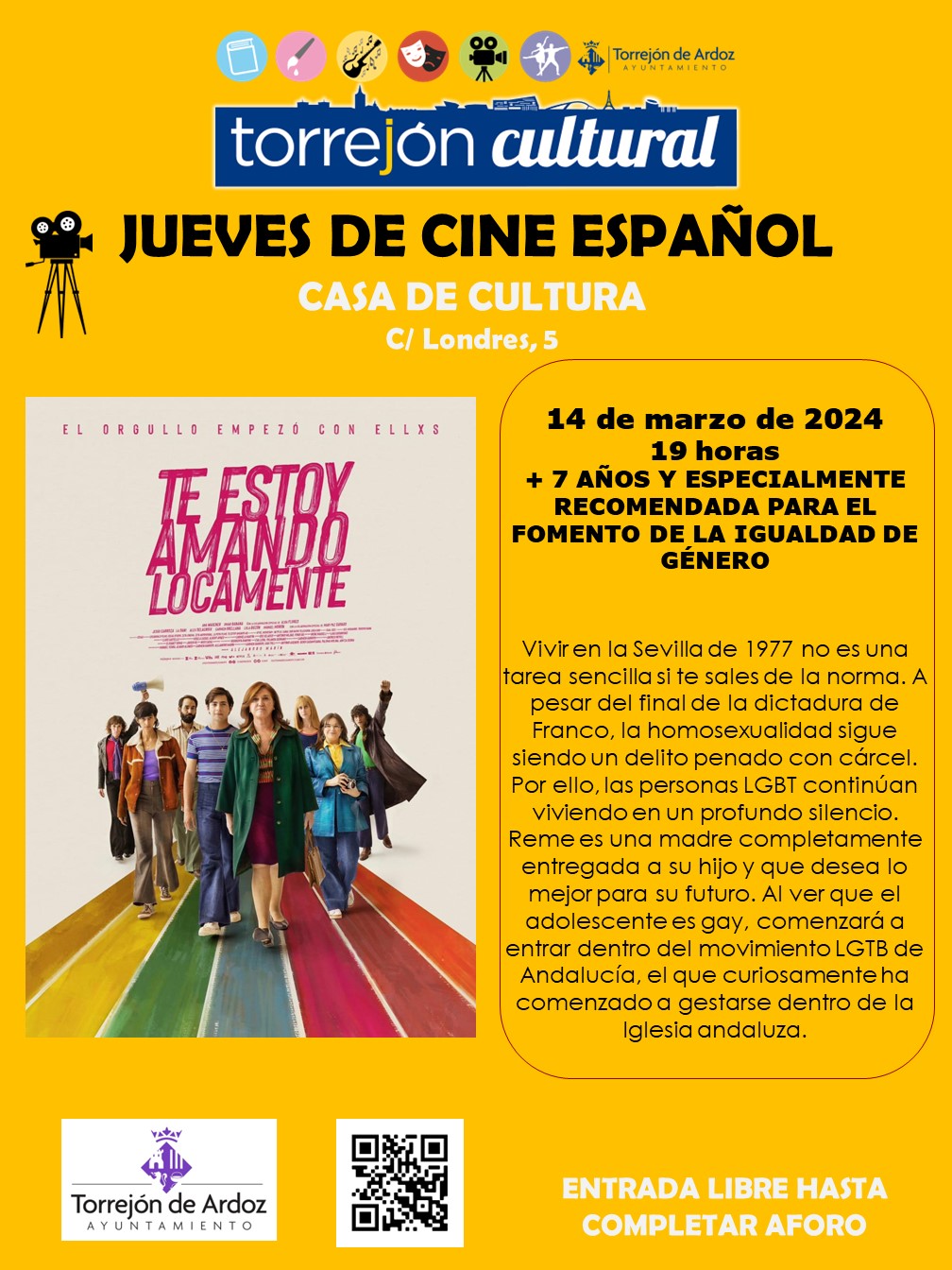 Jueves de cine español: Te estoy amando locamente