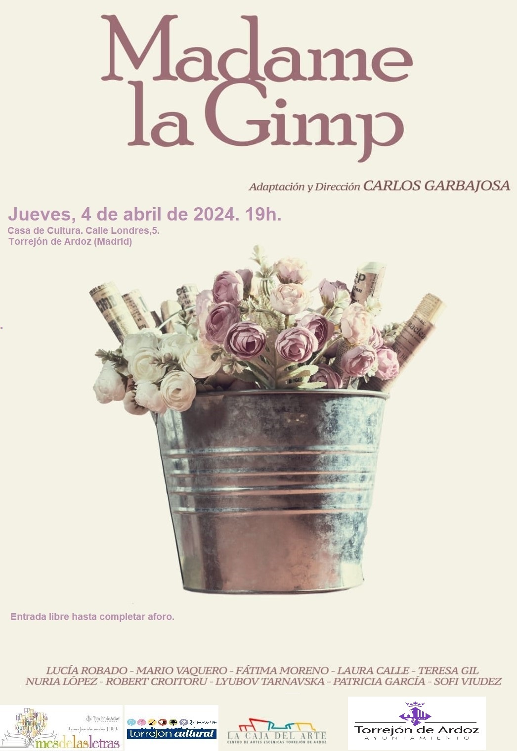 Obra de teatro: Madame La Gimp