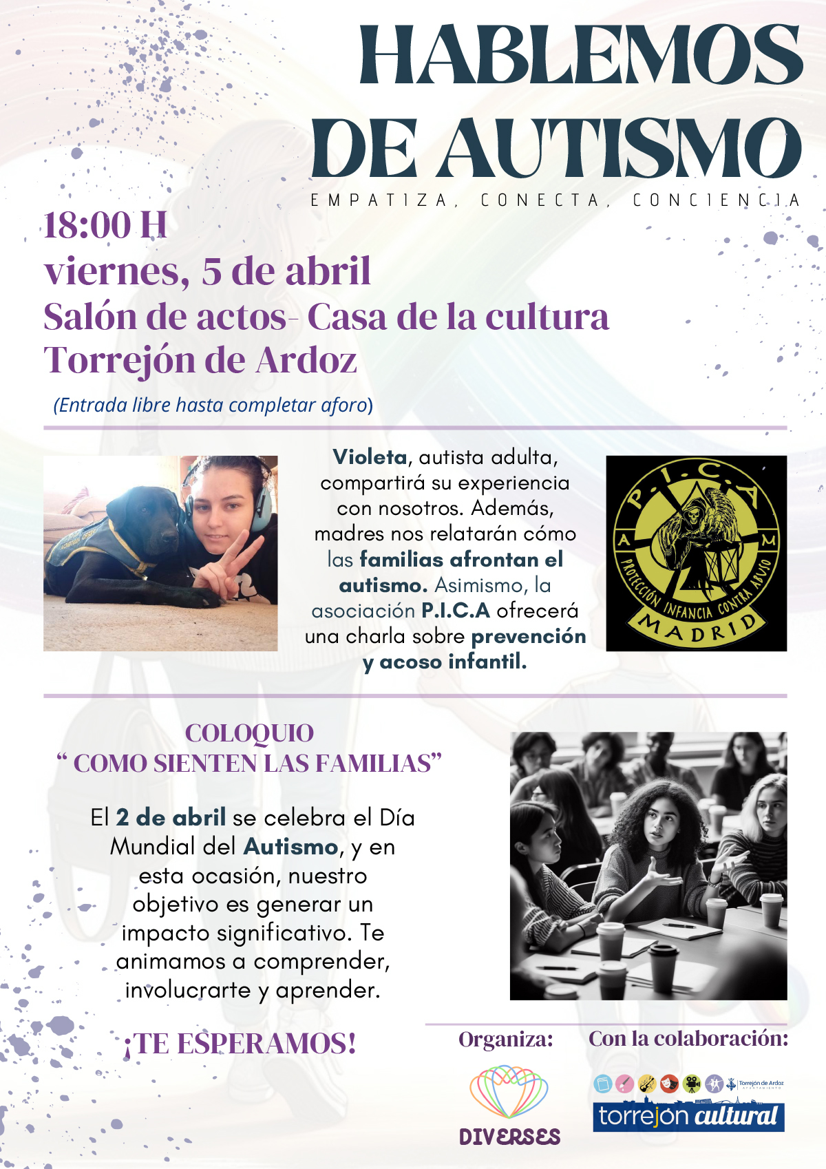 Charla: Hablemos de autismo