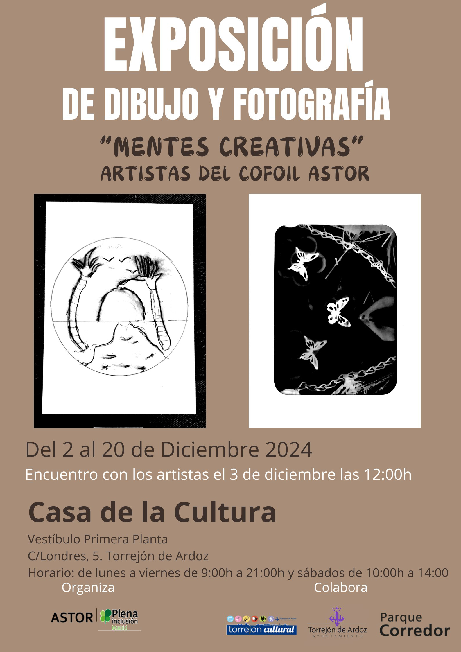 Exposición de dibujo y pintura "Mentes creativas"