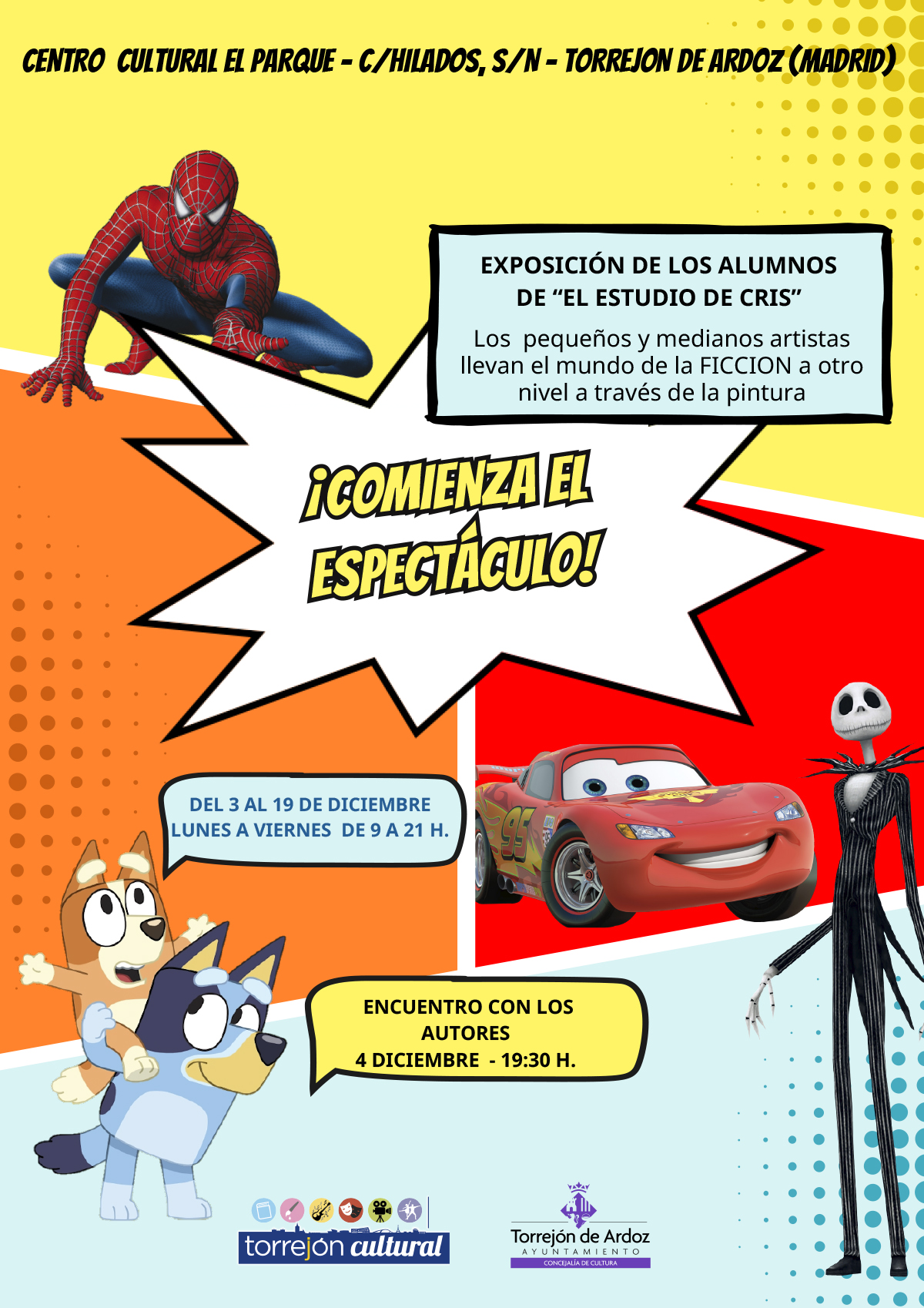 Exposición de los alumnos de "El estudio de Cris"