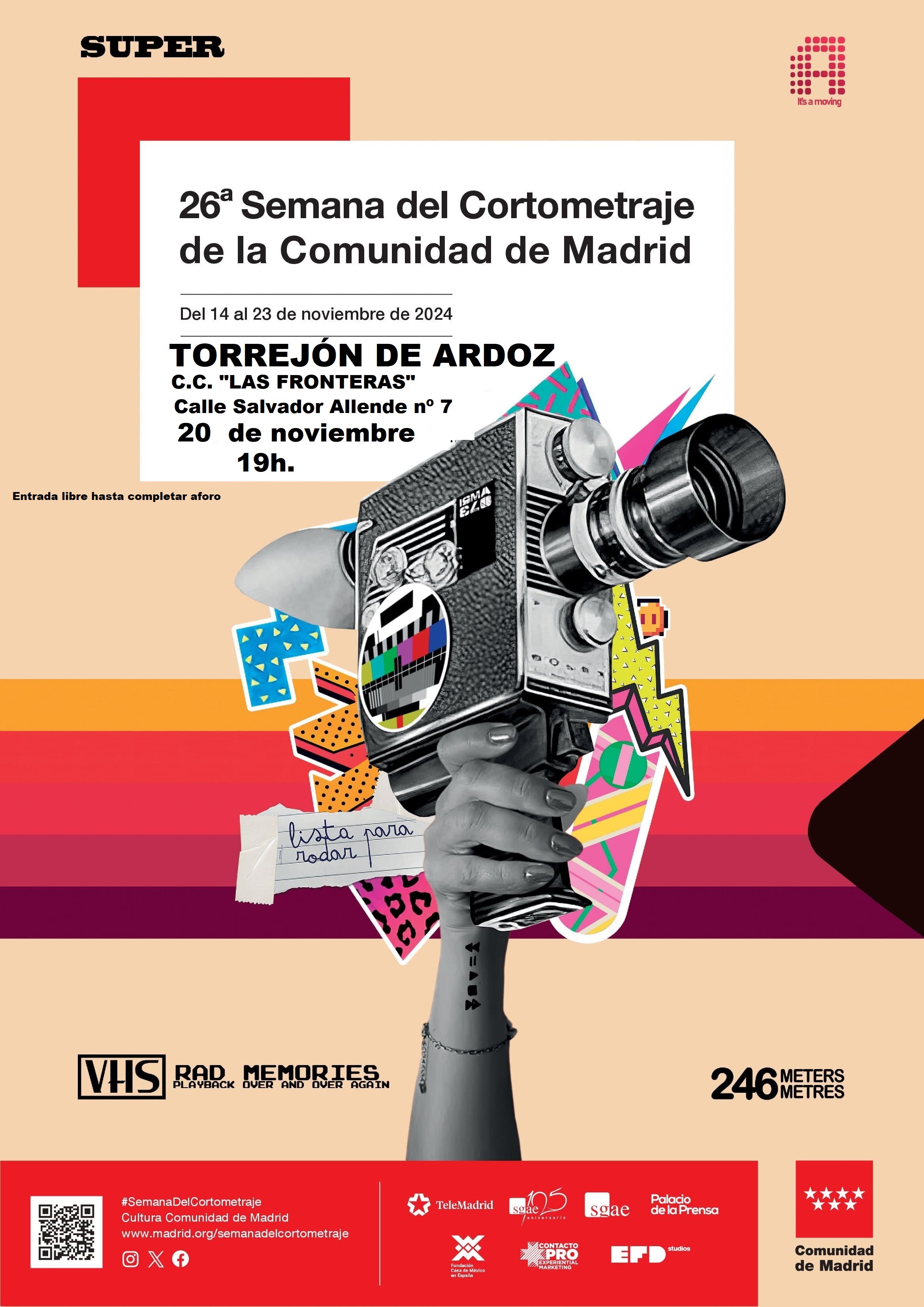 26ª Semana del Cortometraje de la Comunidad de Madrid
