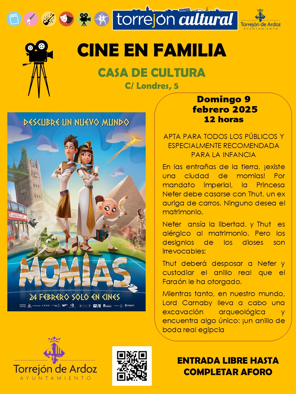 Cine en familia: Momias