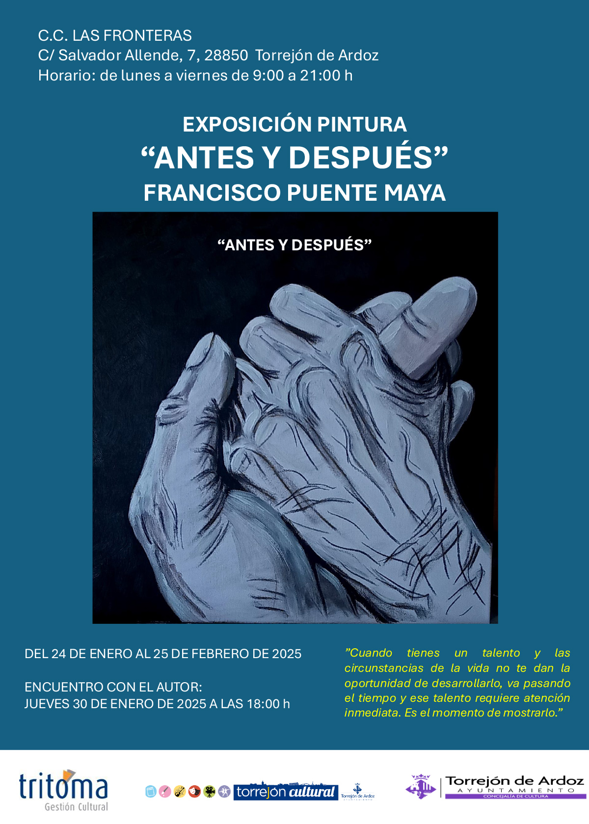 Exposición de pintura "Antes y después"