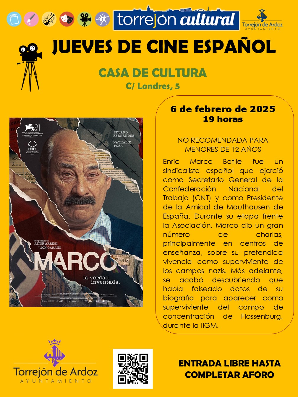 Jueves de cine español: Marco