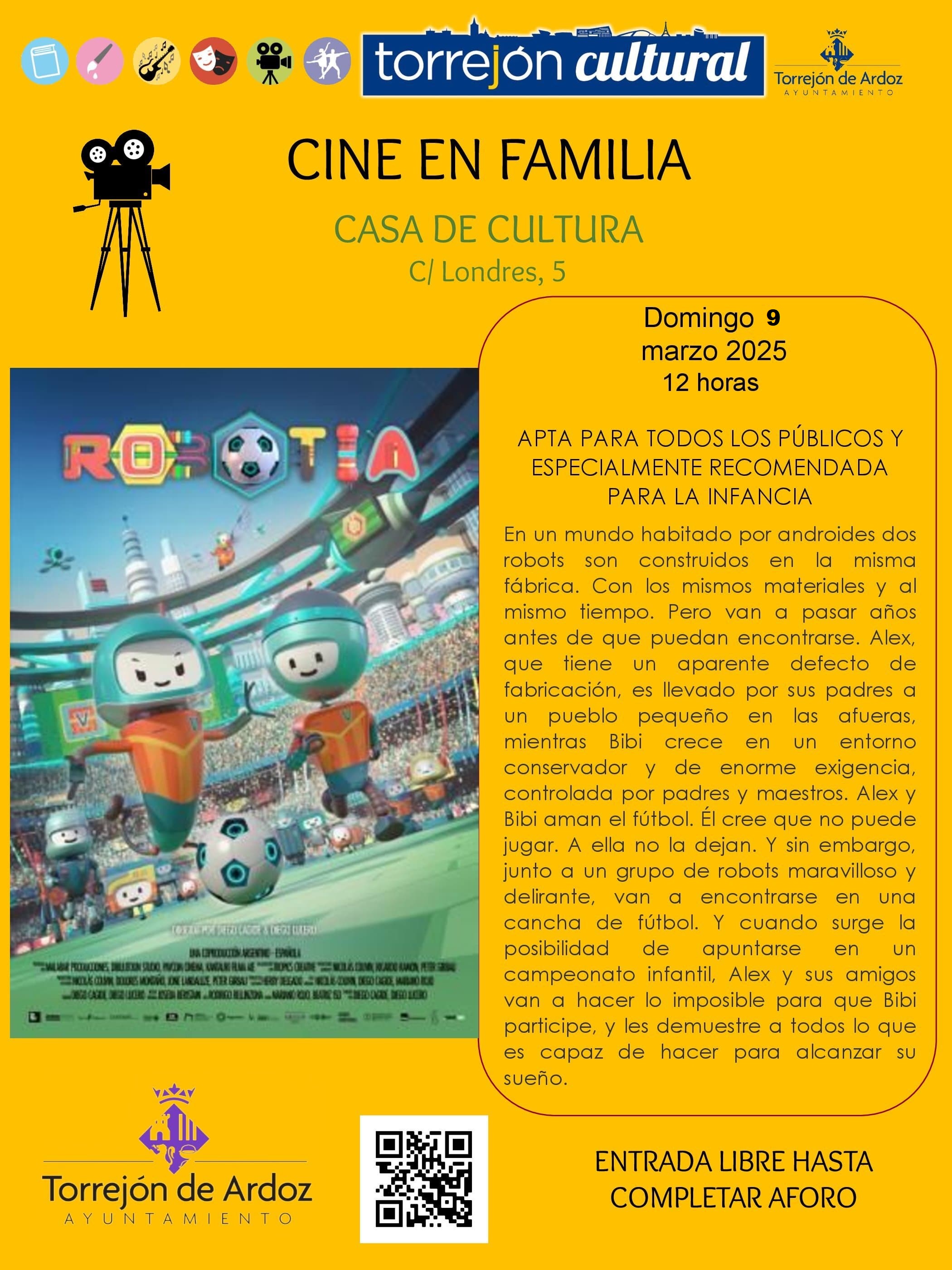 Cine en familia: Robotia