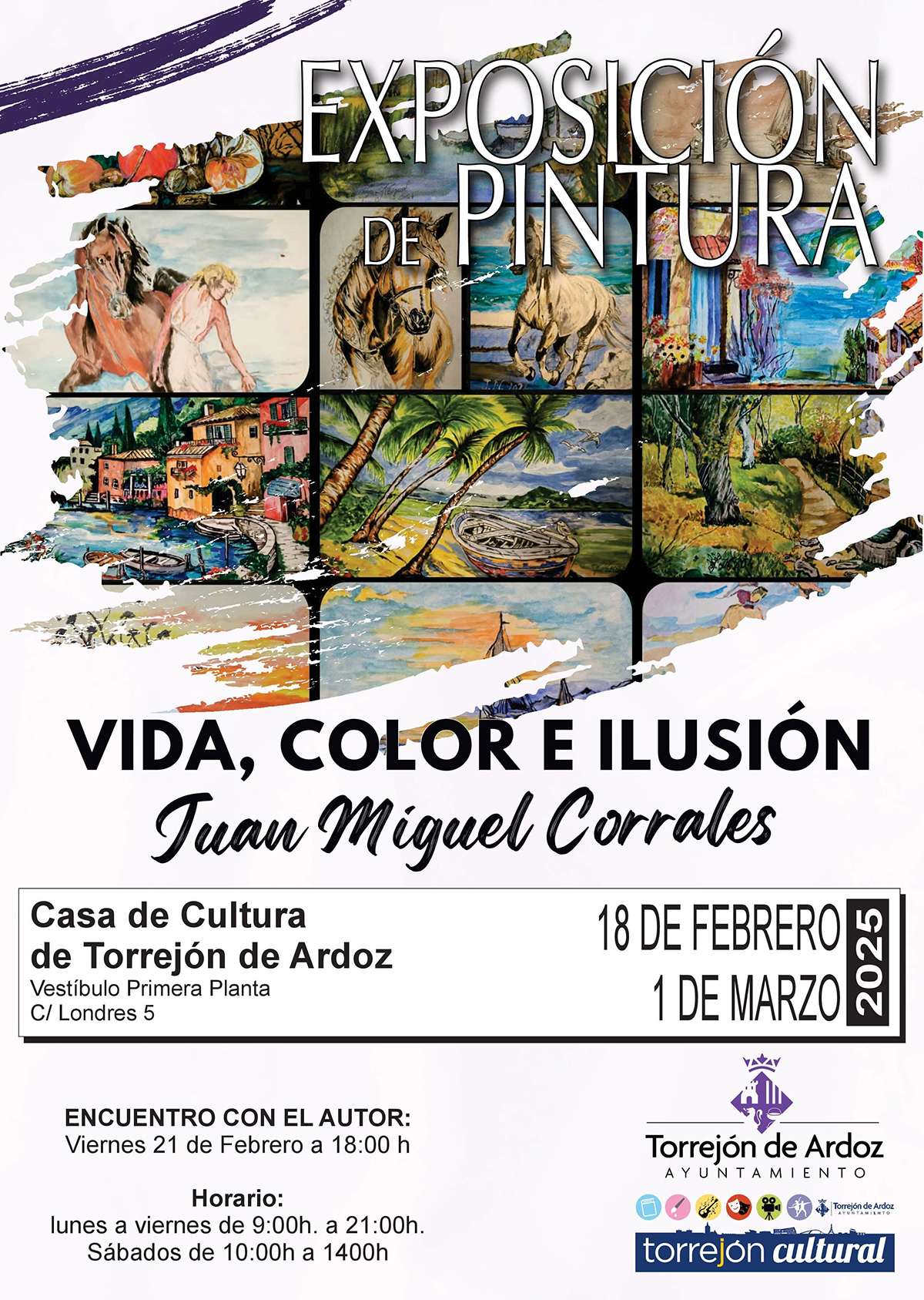 Exposición: Vida, color e ilusión