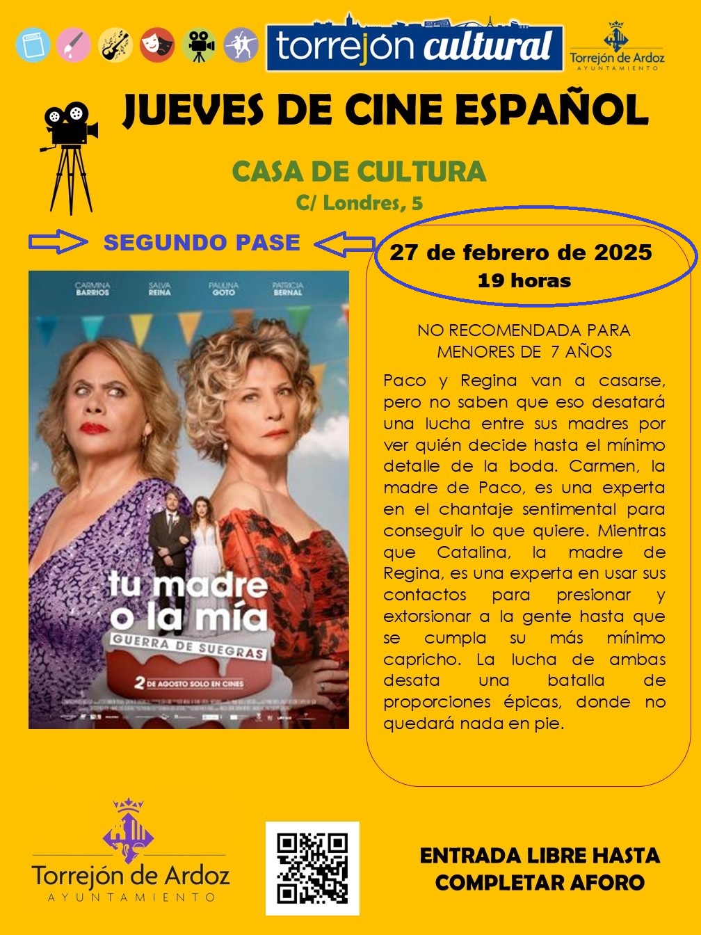 Jueves de cine español: Tu madre o la mía