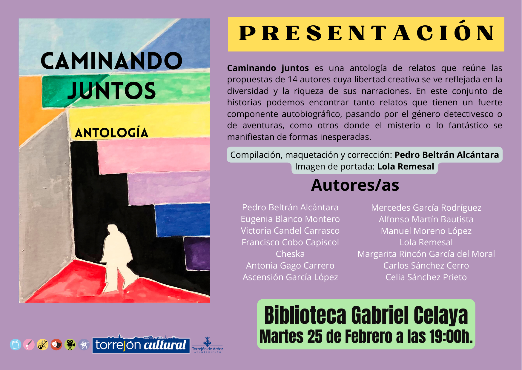 Presentación libros autores locales