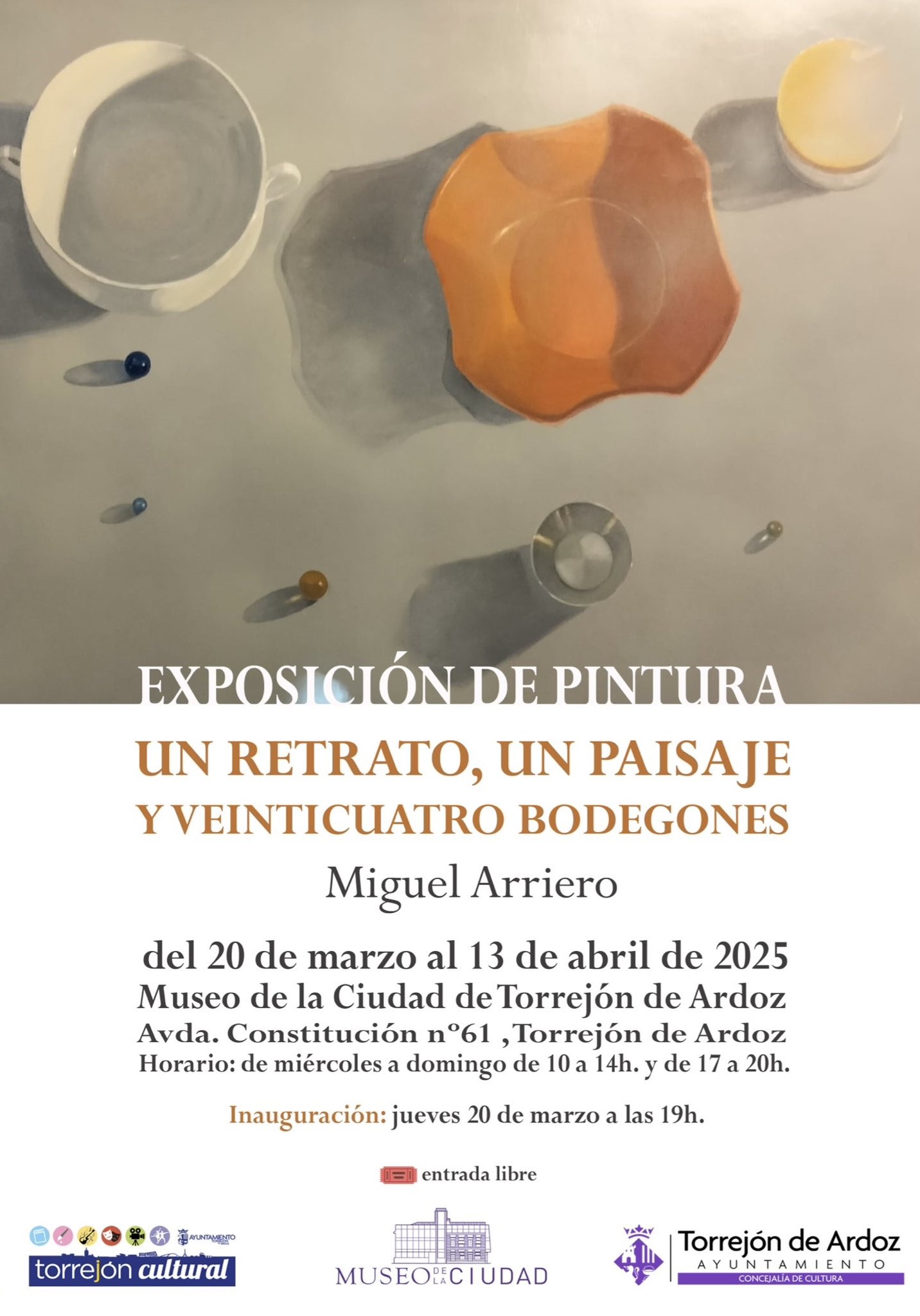 Exposición de pintura de Miguel Arriero