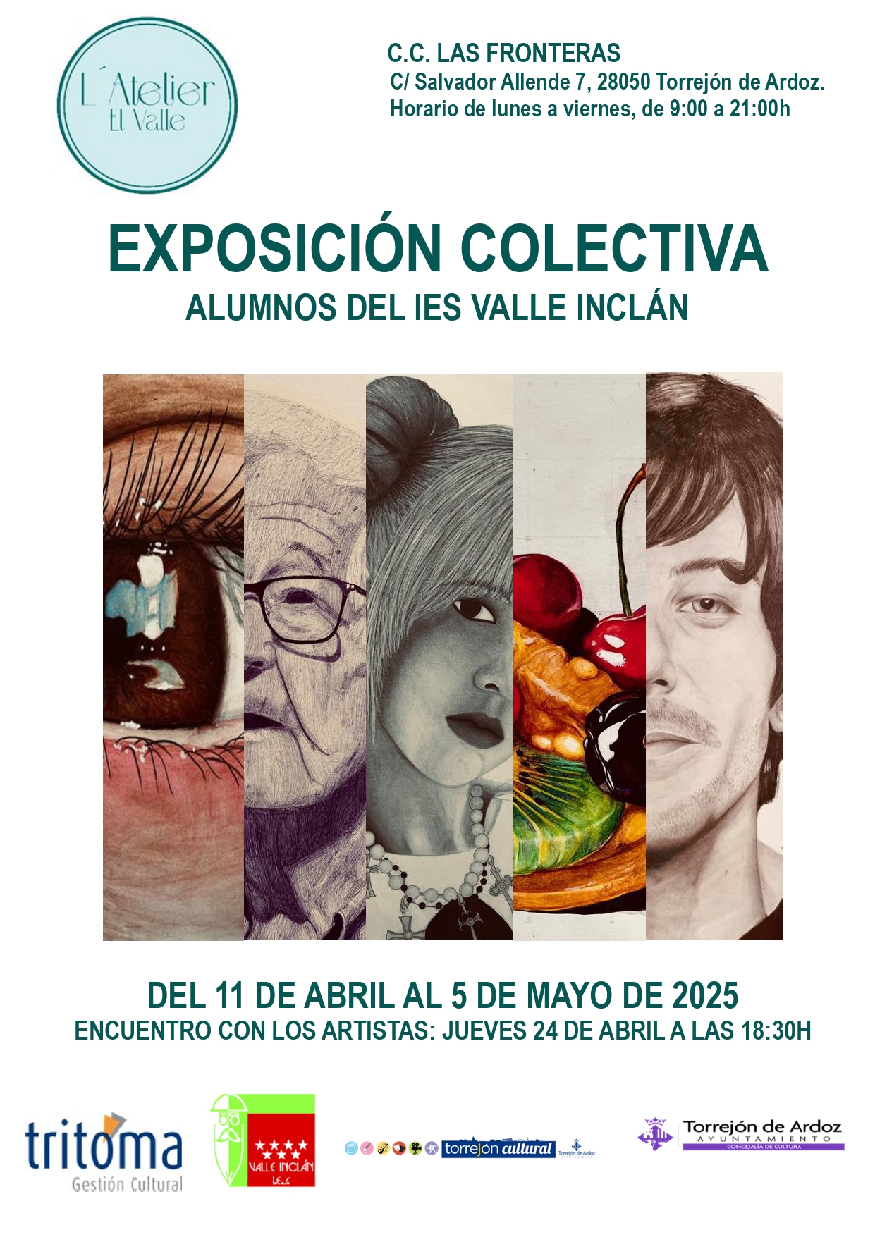 Exposición colectiva de los alumnos del IES Valle-Inclán