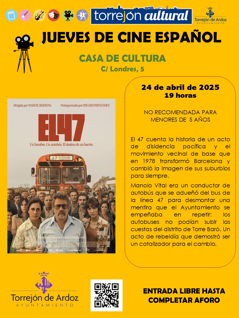 Jueves de cine español: El 47