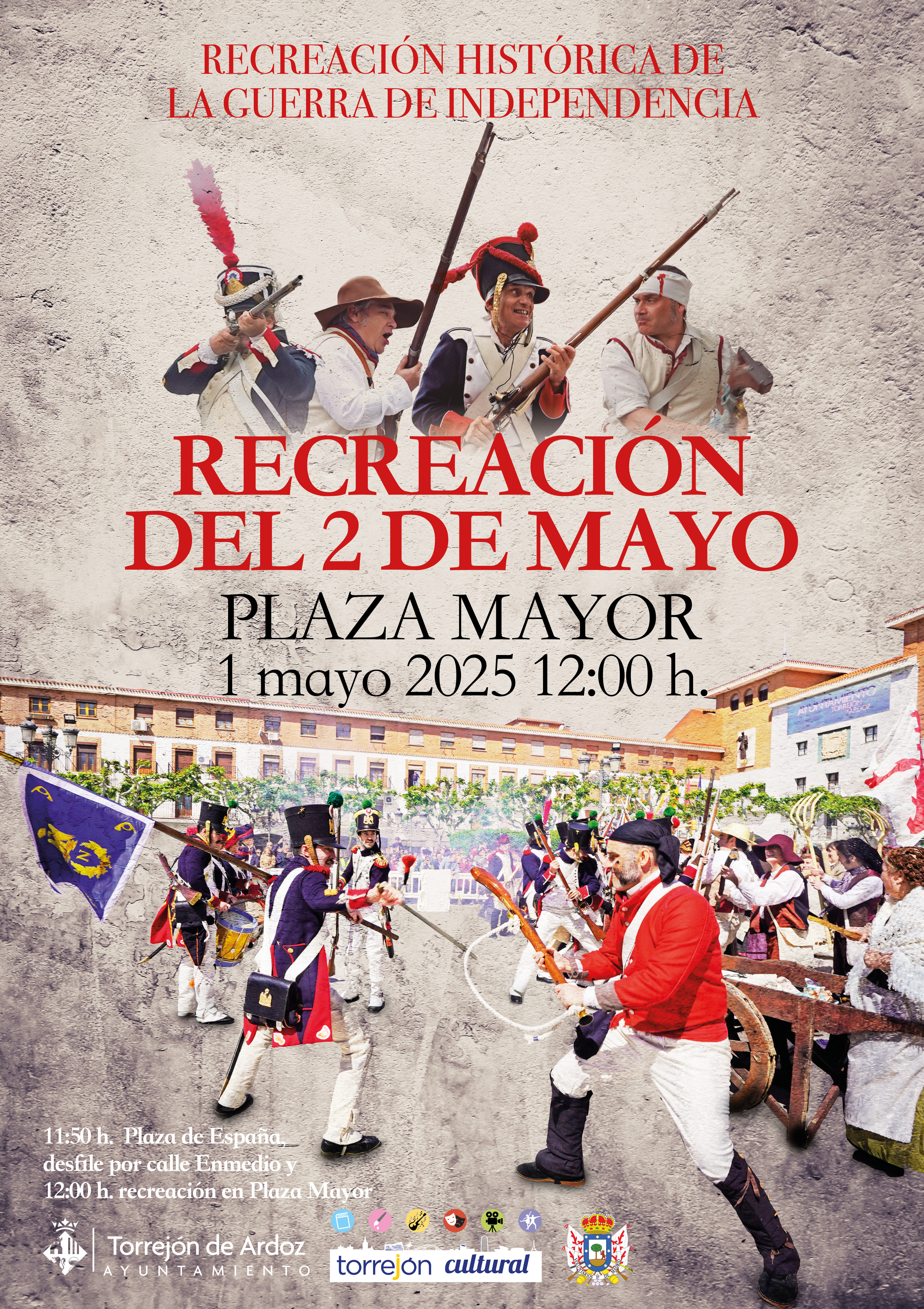 Recreación del 2 de mayo
