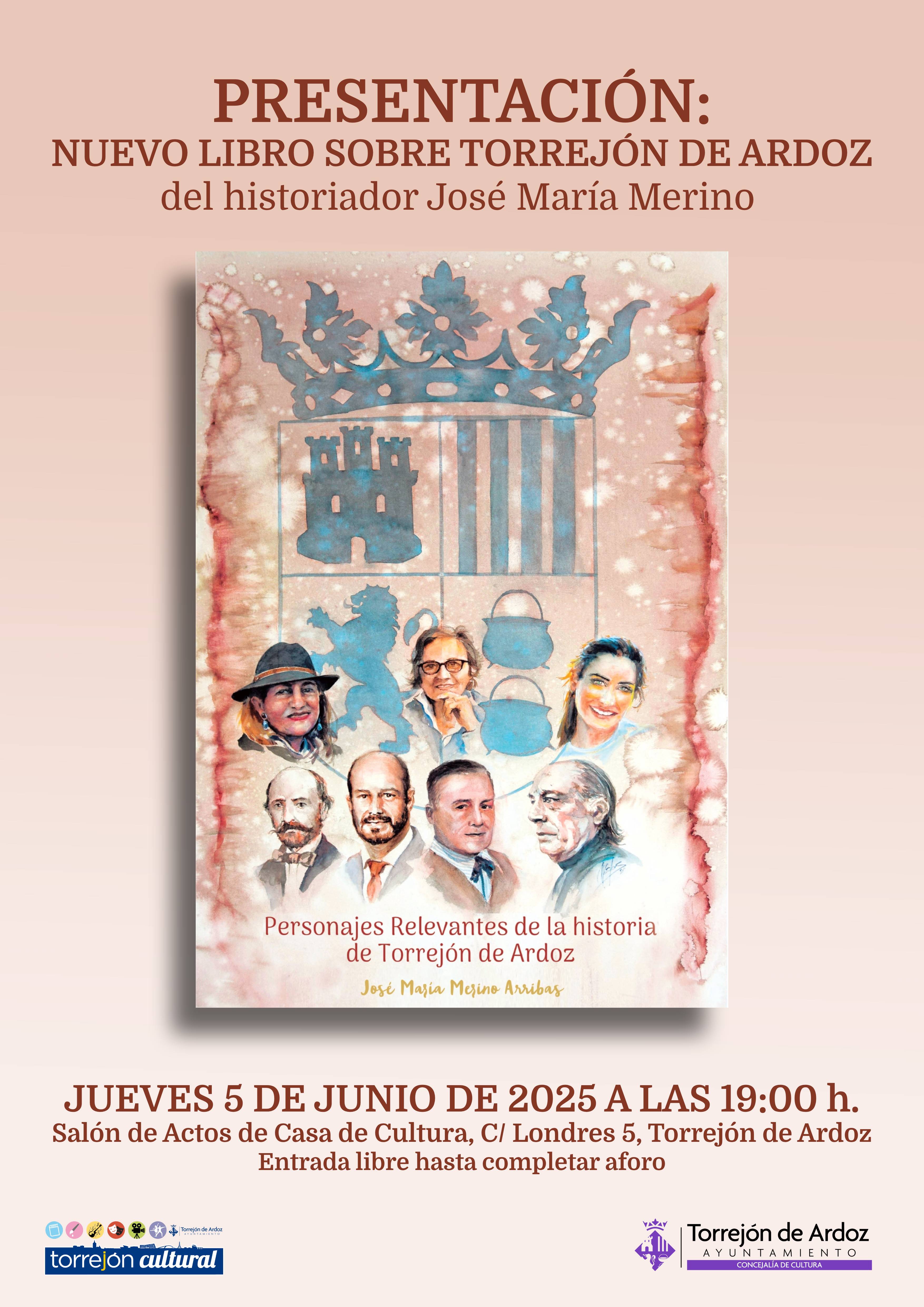 Presentación libro "Personales relevantes de la historia de Torrejón de Ardoz"