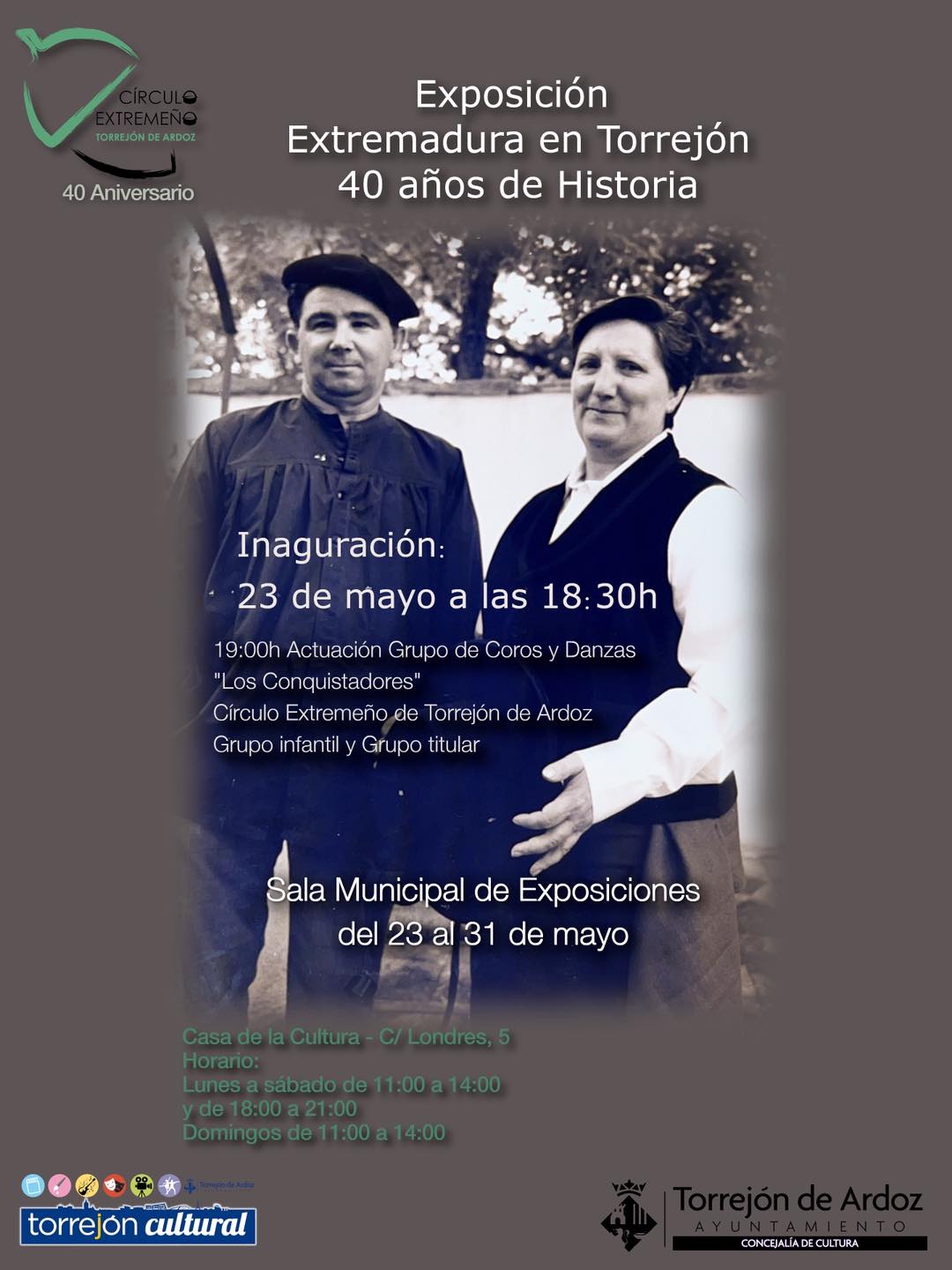 Exposición: Extremadura en Torrejón, 40 años de historia