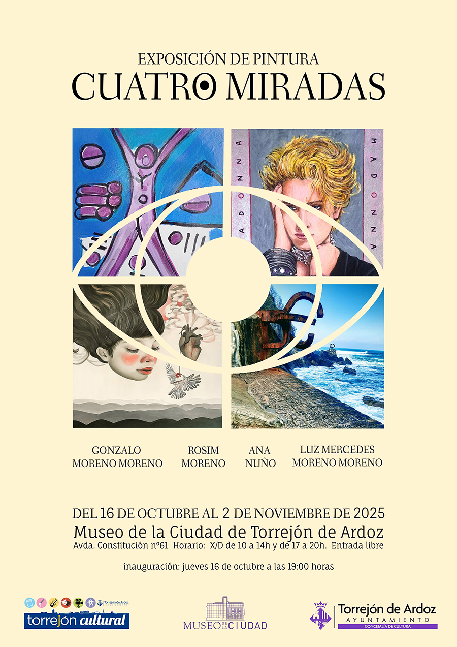 Exposición de pintura: Cuatro miradas